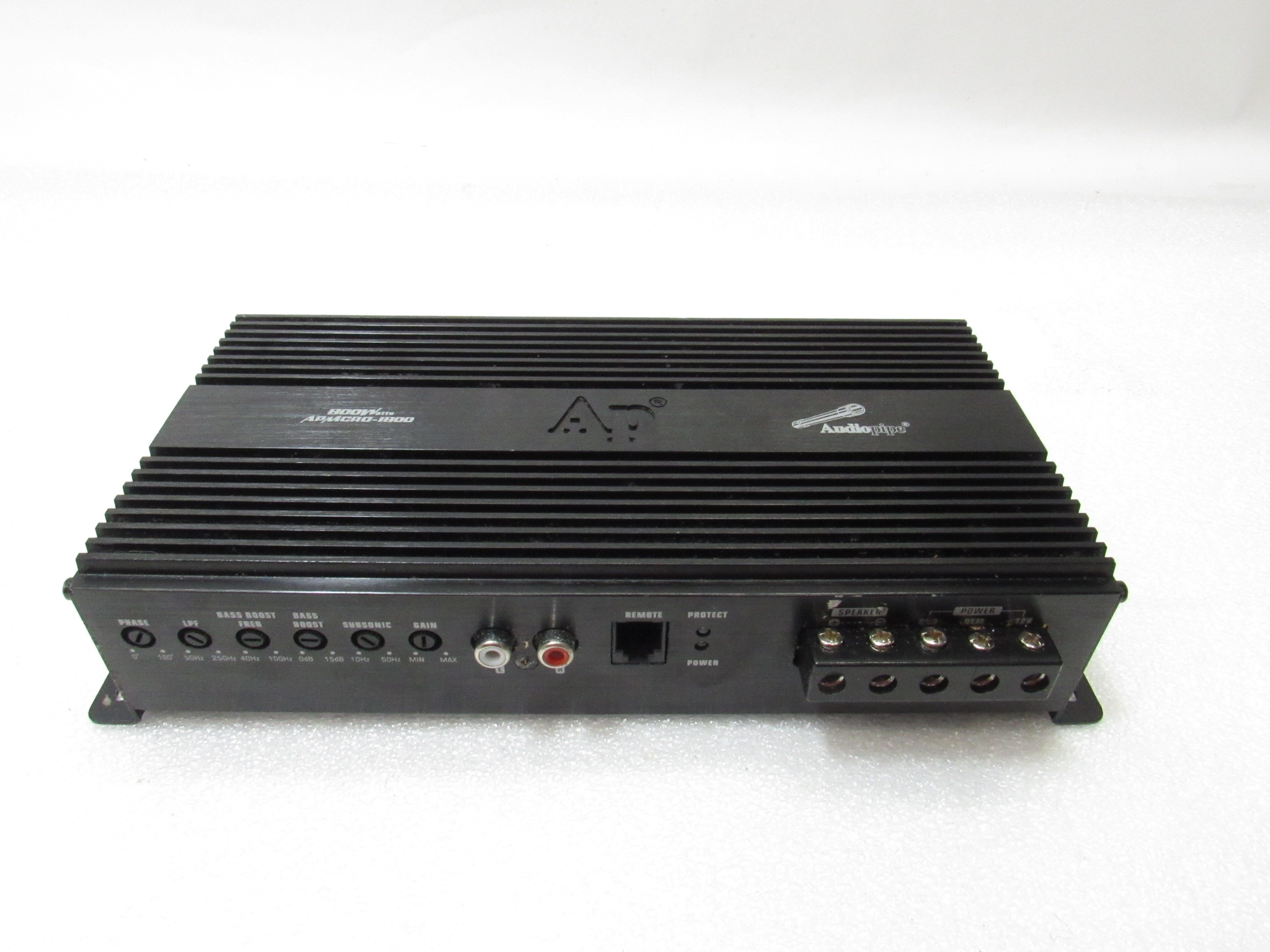 Audiopipe APMCRO-1800 Micro Monoblock Class D Amplifier 800W Car