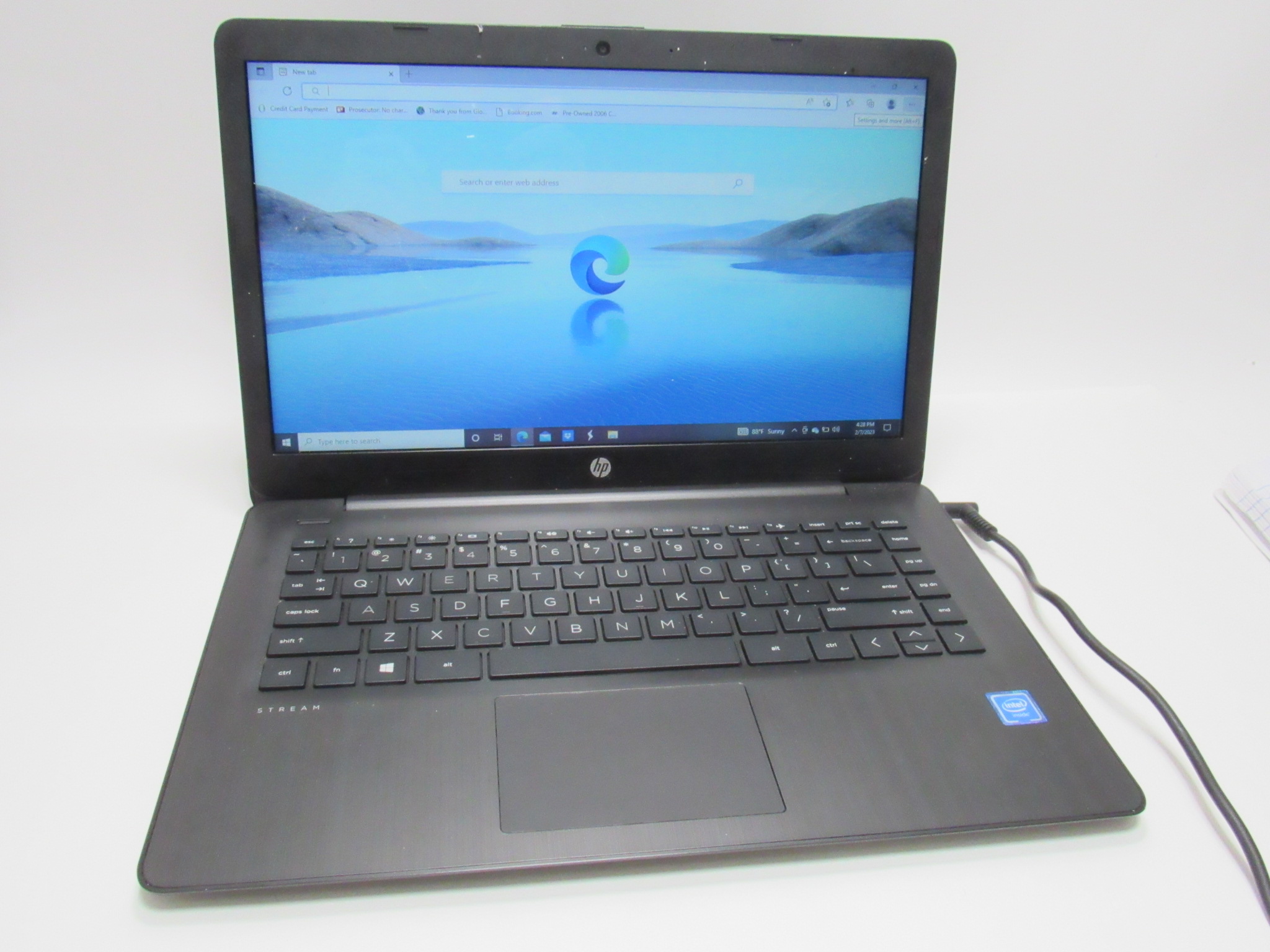 HP Stream 14CB174WM Celeron N4020 1.10GHz 64GB eMMC 4GB RAM 14"
