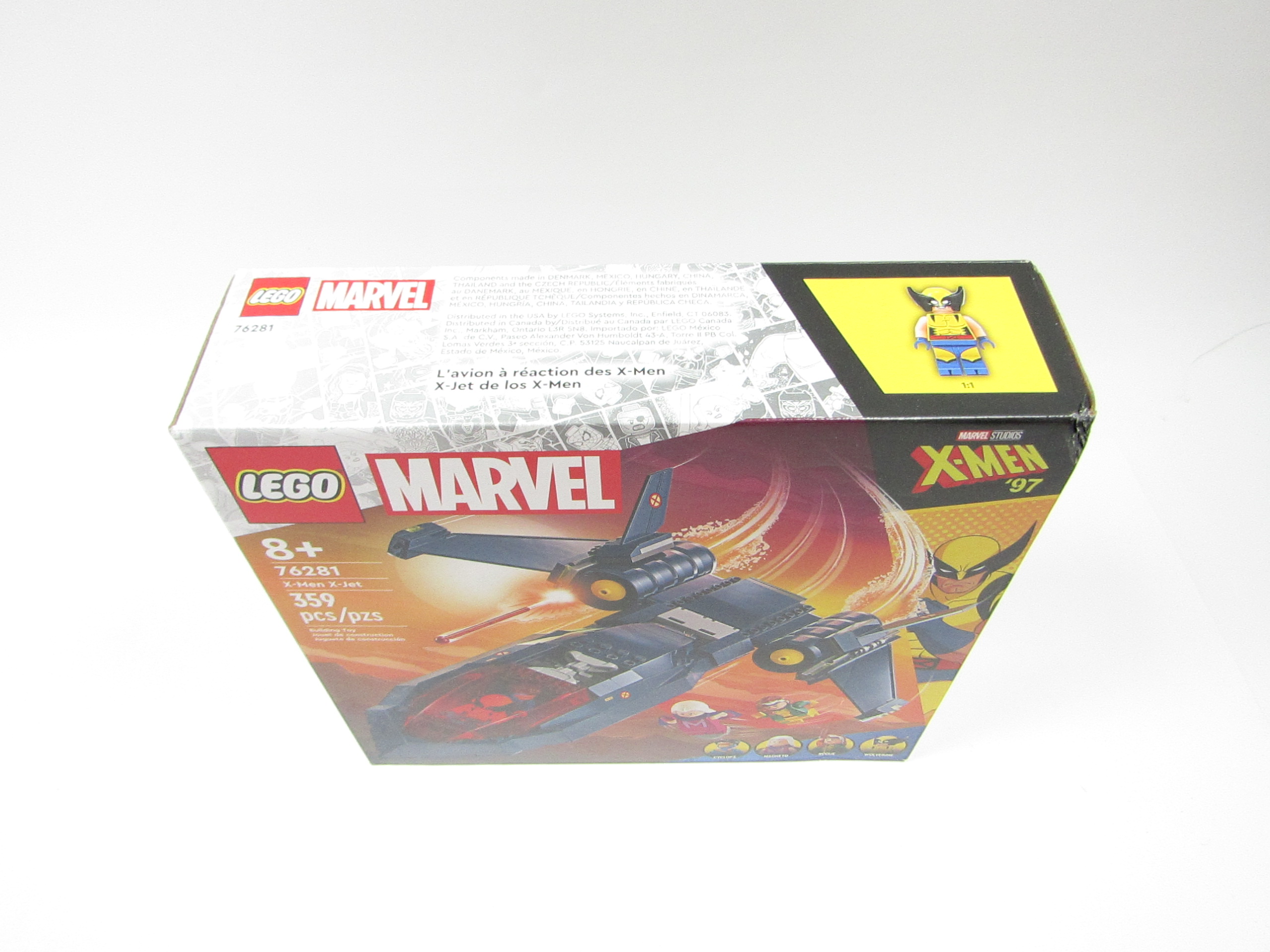 LEGO Marvel X-Men 76281 X-Men X-Jet 359 Piece Set
