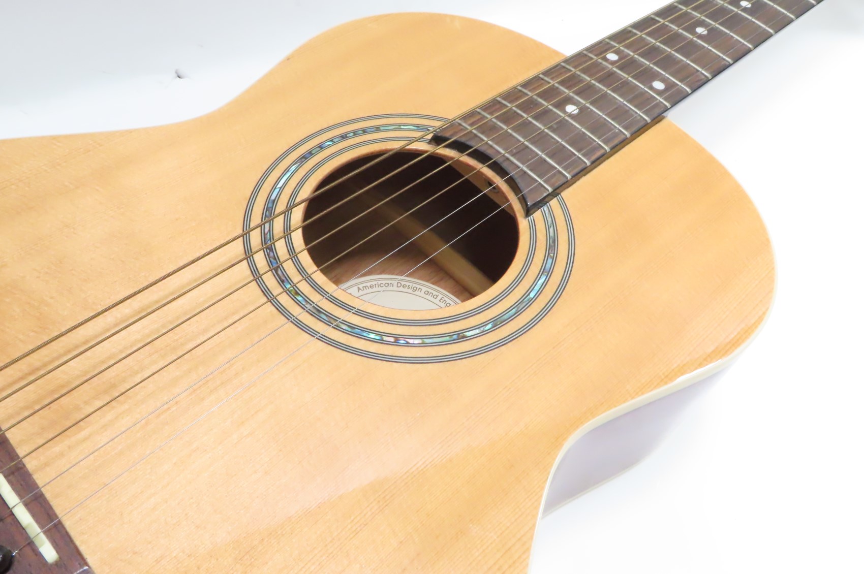 Samick ST62 Greg Bennett Design Acoustic Guitar - Natural (Pick-Up