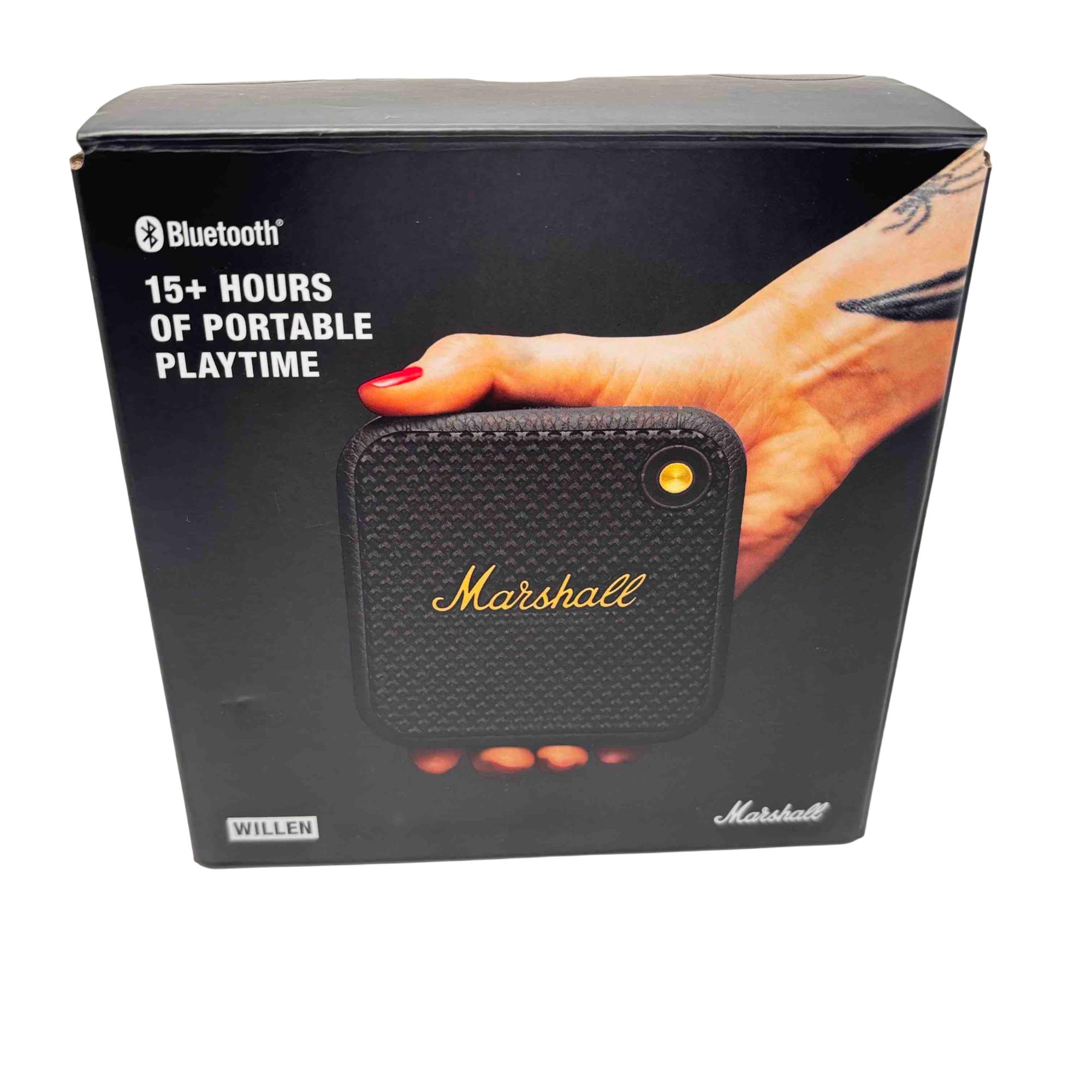Marshall Willen Portable Wireless Bluetooth Speaker Black