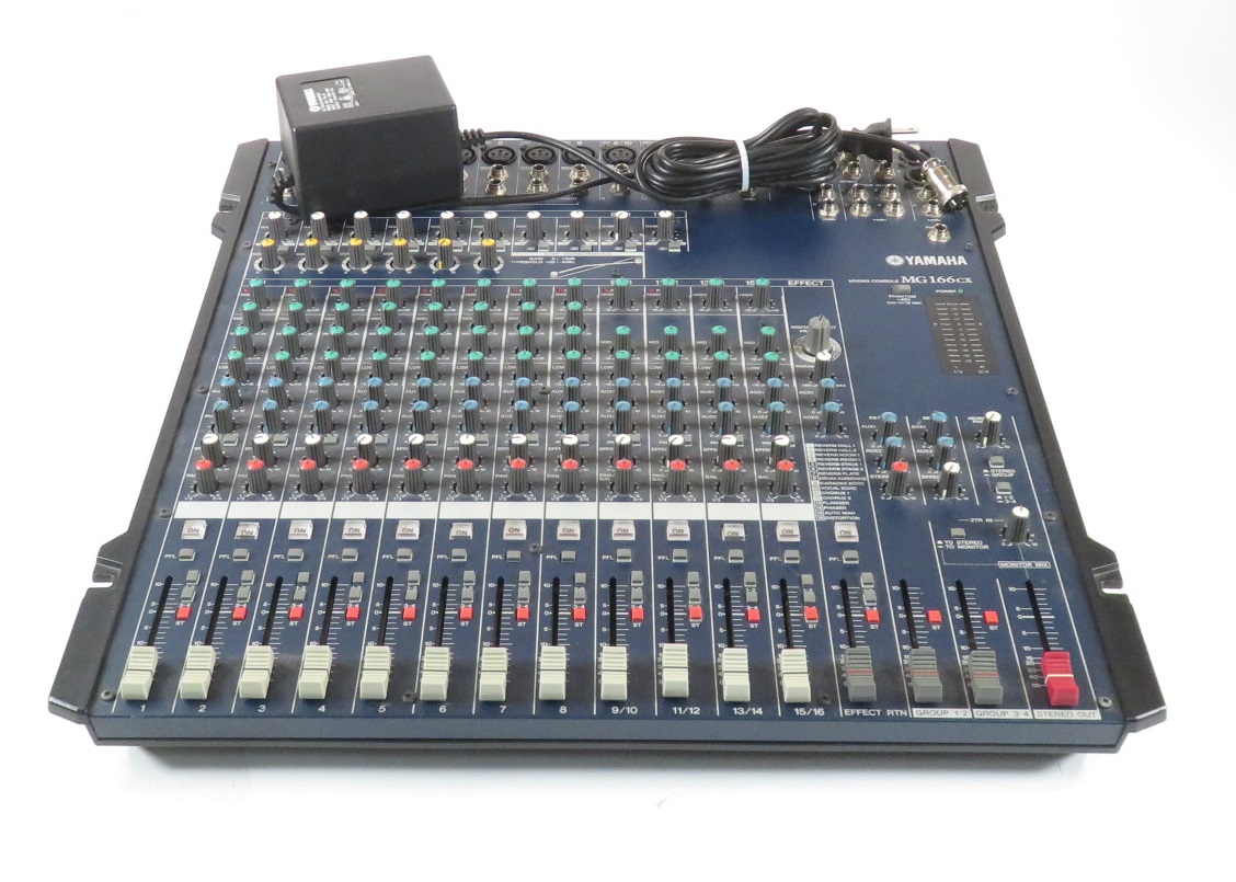 Yamaha MG166cx Channel EQ 16-Channel Professional Live Mixing Console