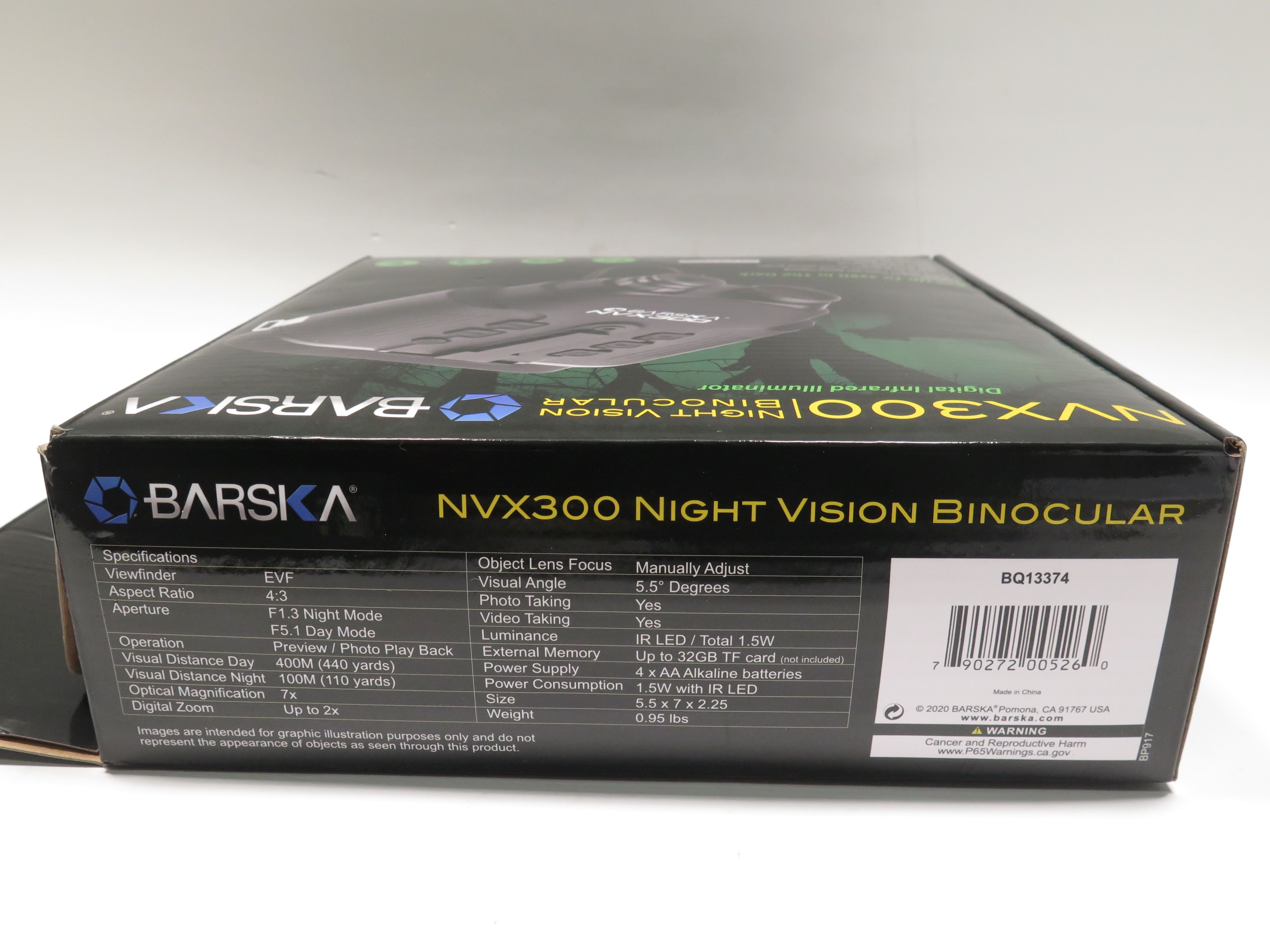 Barska Night Vision NVX300 Infrared Illuminator Digital Binoculars 4395