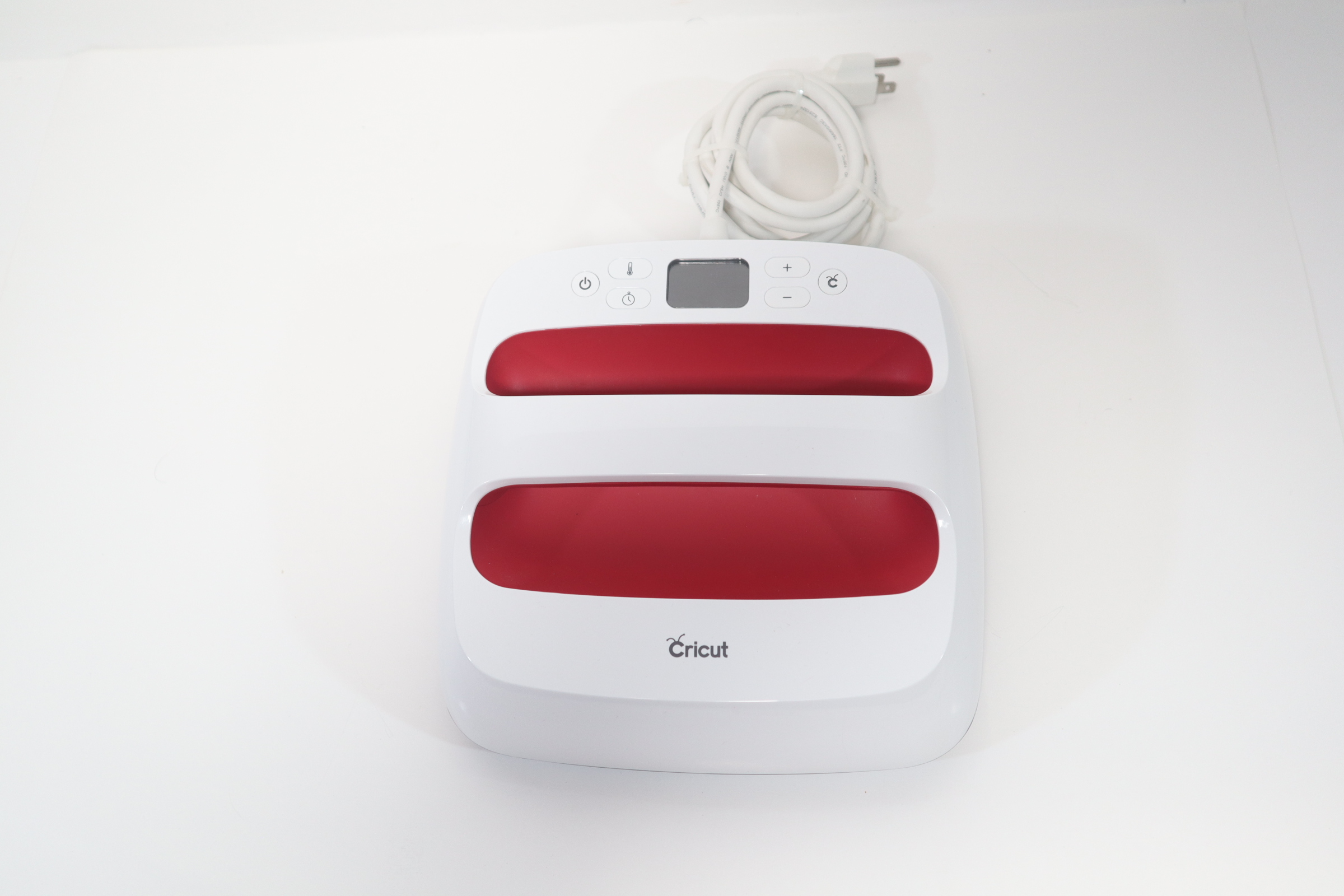 E*n様 Cricut EasyPress 2 ホワイト/レッド Cricut EasyPress 2 12 in. x 10 in. Heat Press Machine in Raspberry