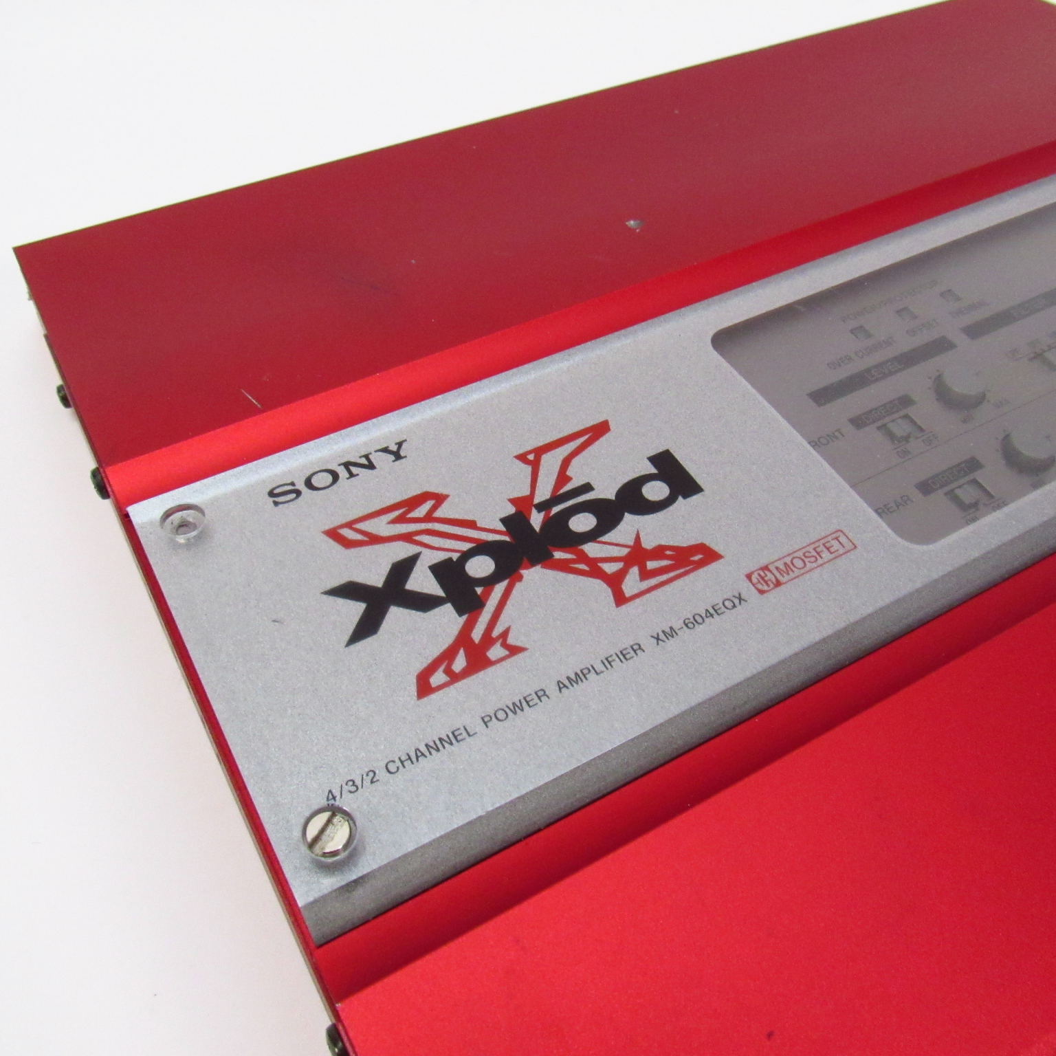 Sony XM-604EQX Car Audio 4/3/2-Channel Subwoofer Amplifier