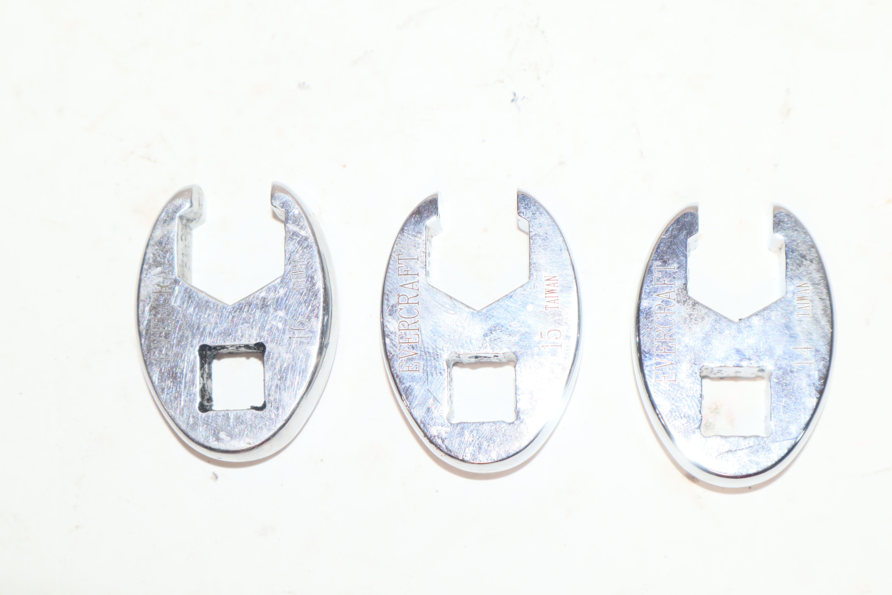 NAPA Evercraft 10Piece Polished 3/8 Drive Metric Flare Nut Crowfoot