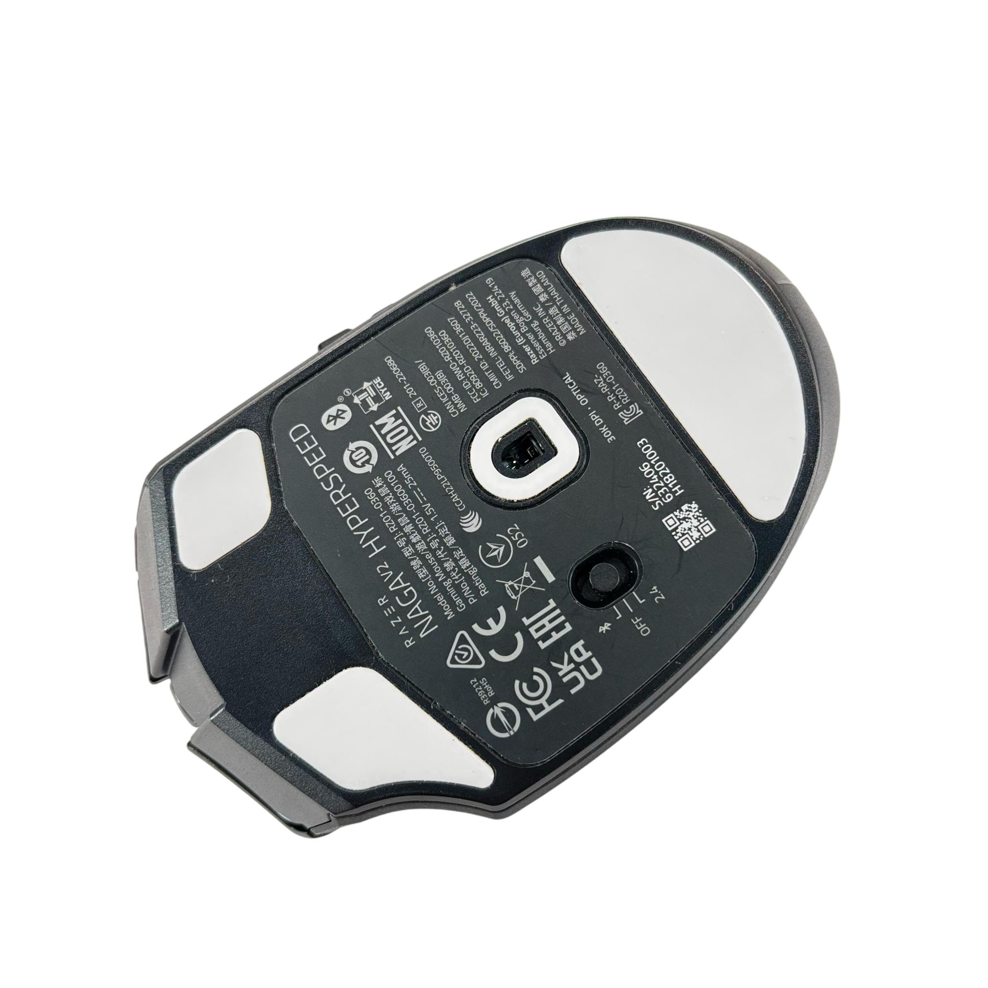 Razer Naga V2 HyperSpeed RZ01-0360 Wireless MMO Gaming Mouse