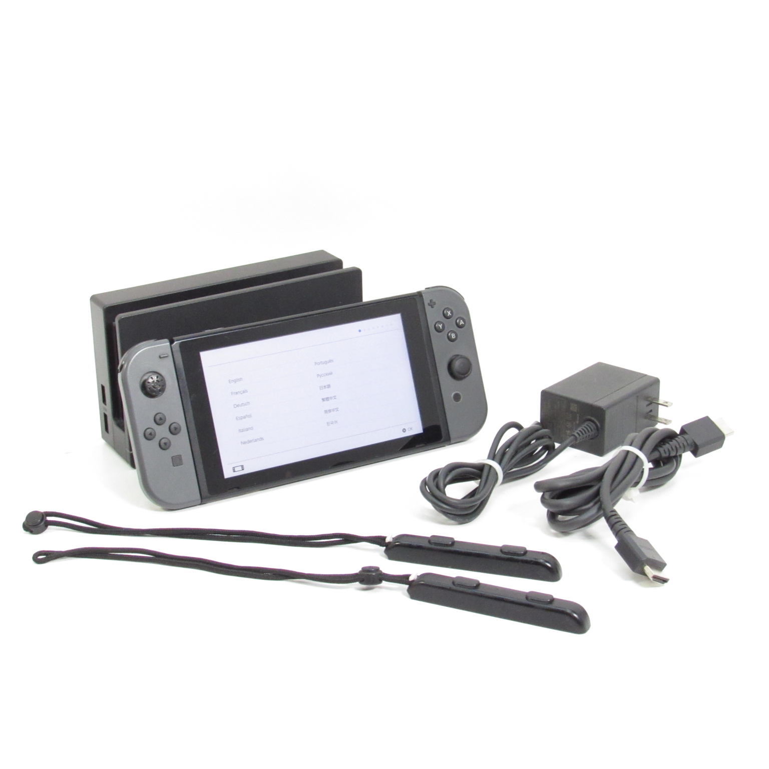 NintendoSwitch グレー　HAC-001 Nintendo Switch V2 Game Console - Animal Crossing (HAC-001