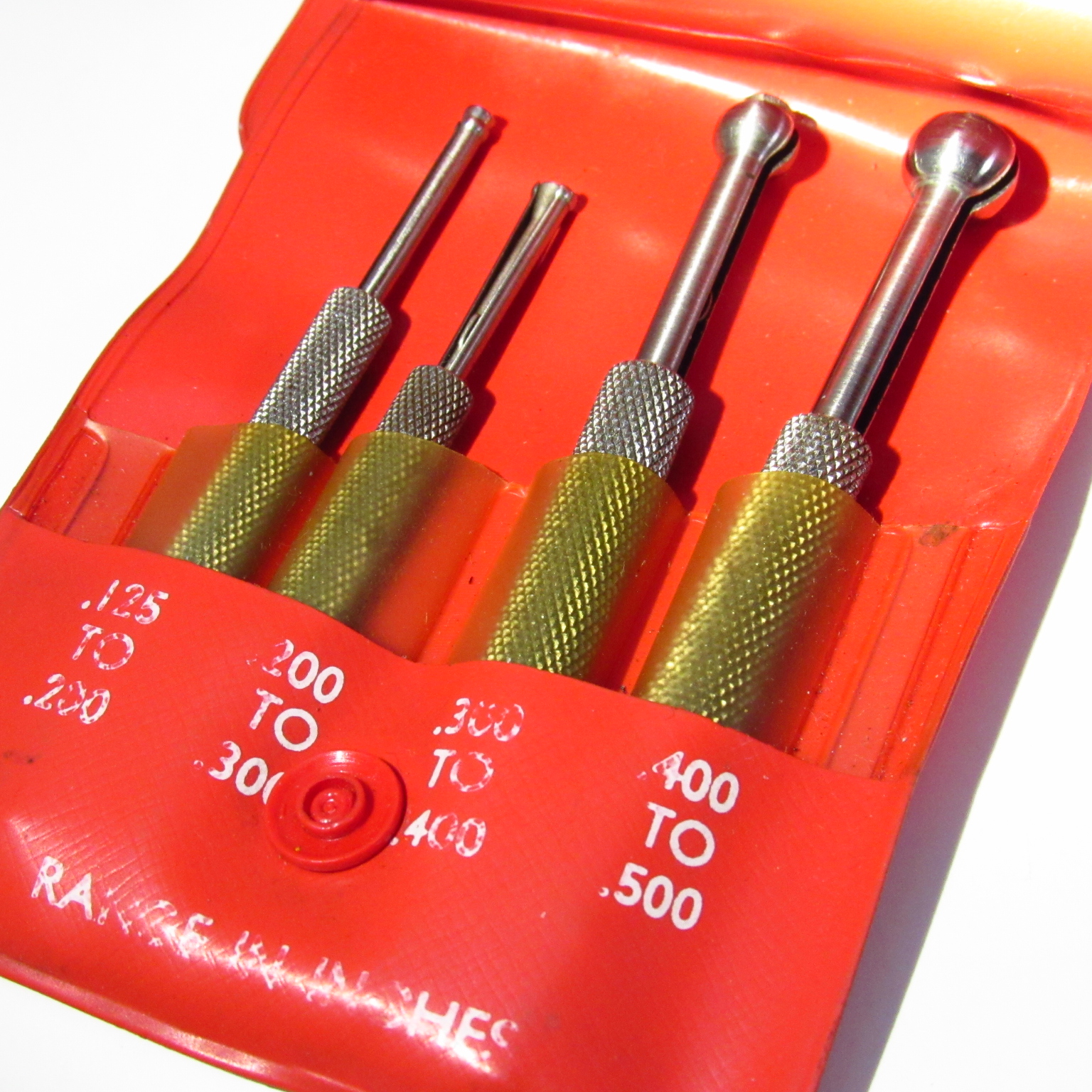 Starrett 9Piece 829/830 Assorted Small Hole Gauges