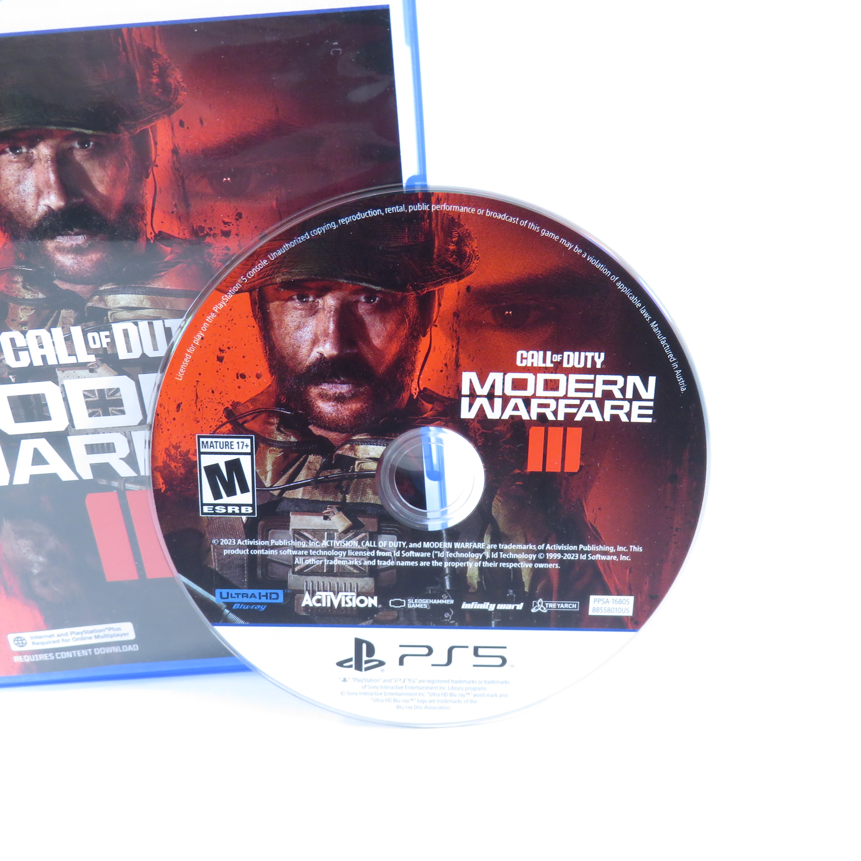 Call Of Duty: Modern Warfare III Video Game for the Sony PlayStation 5