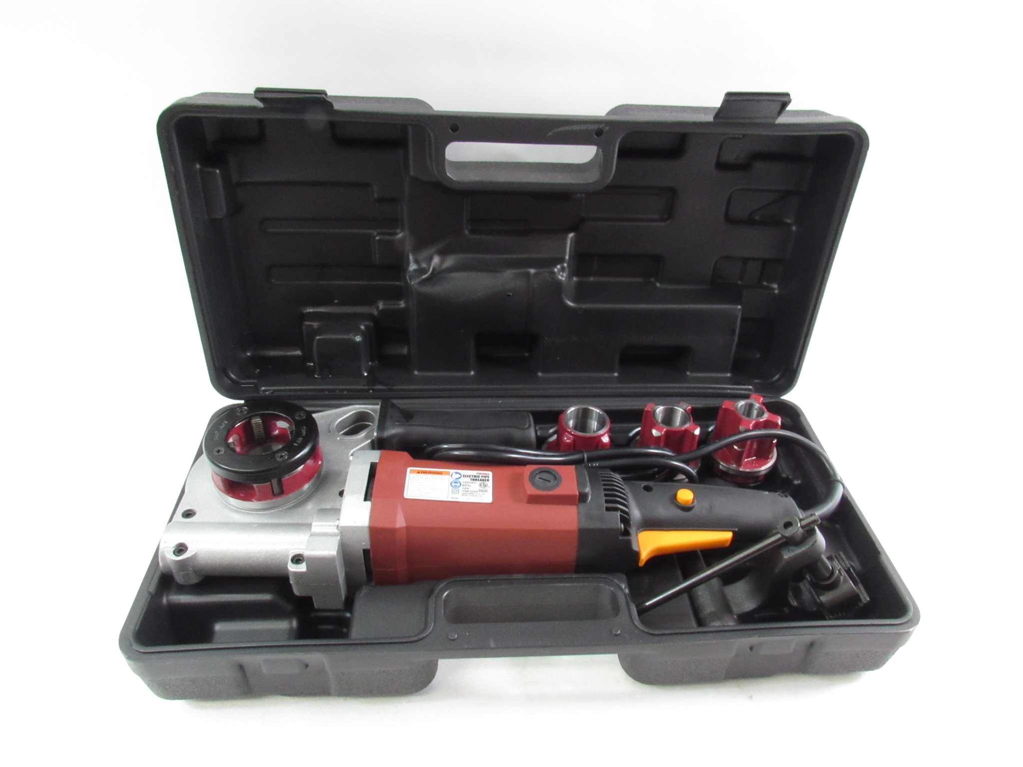 Central machinery portable electric pipe threader discount