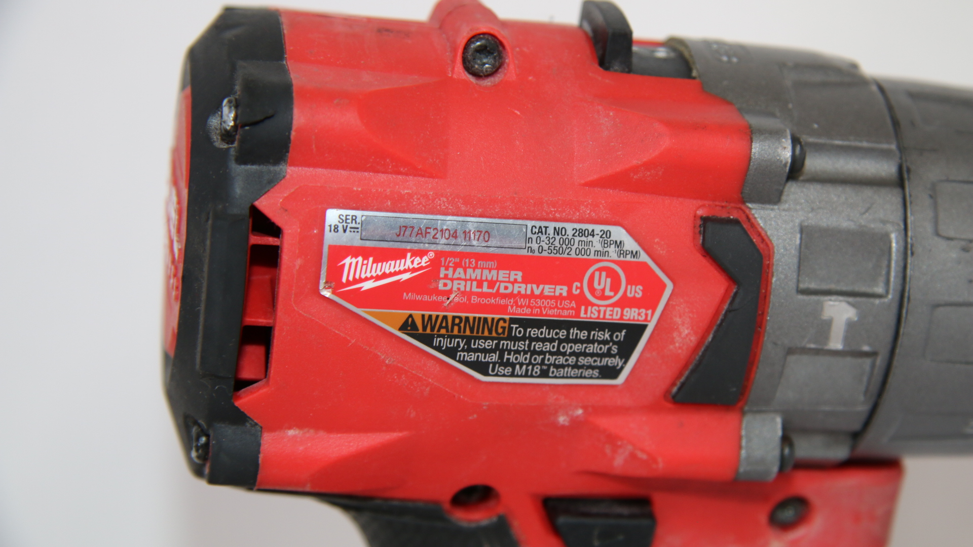Milwaukee 280420 M18 FUEL ½” Hammer Drill/Driver
