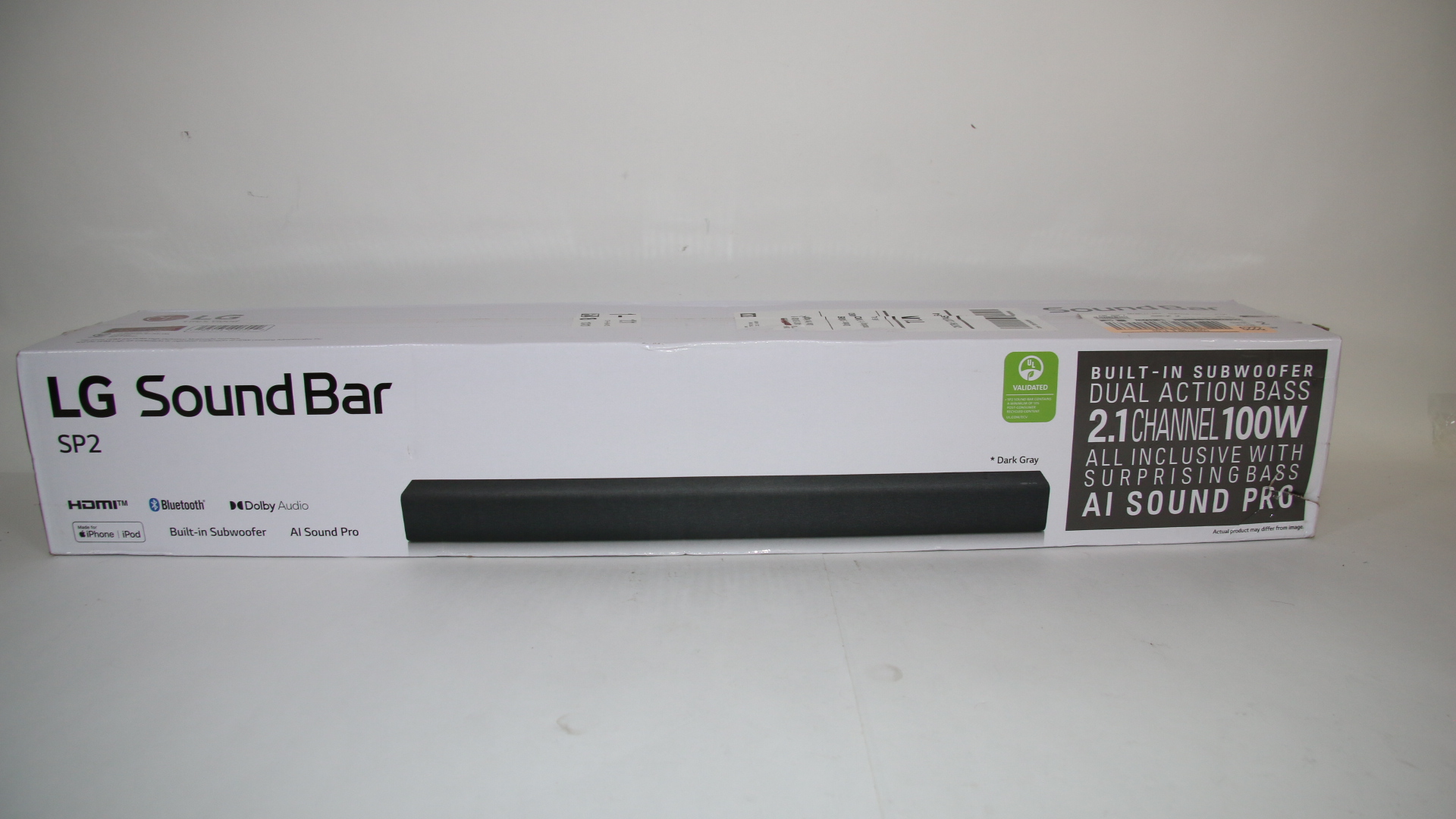 LG SP2 2.1 Channel Bluetooth Sound Bar / BuiltIn Subwoofer