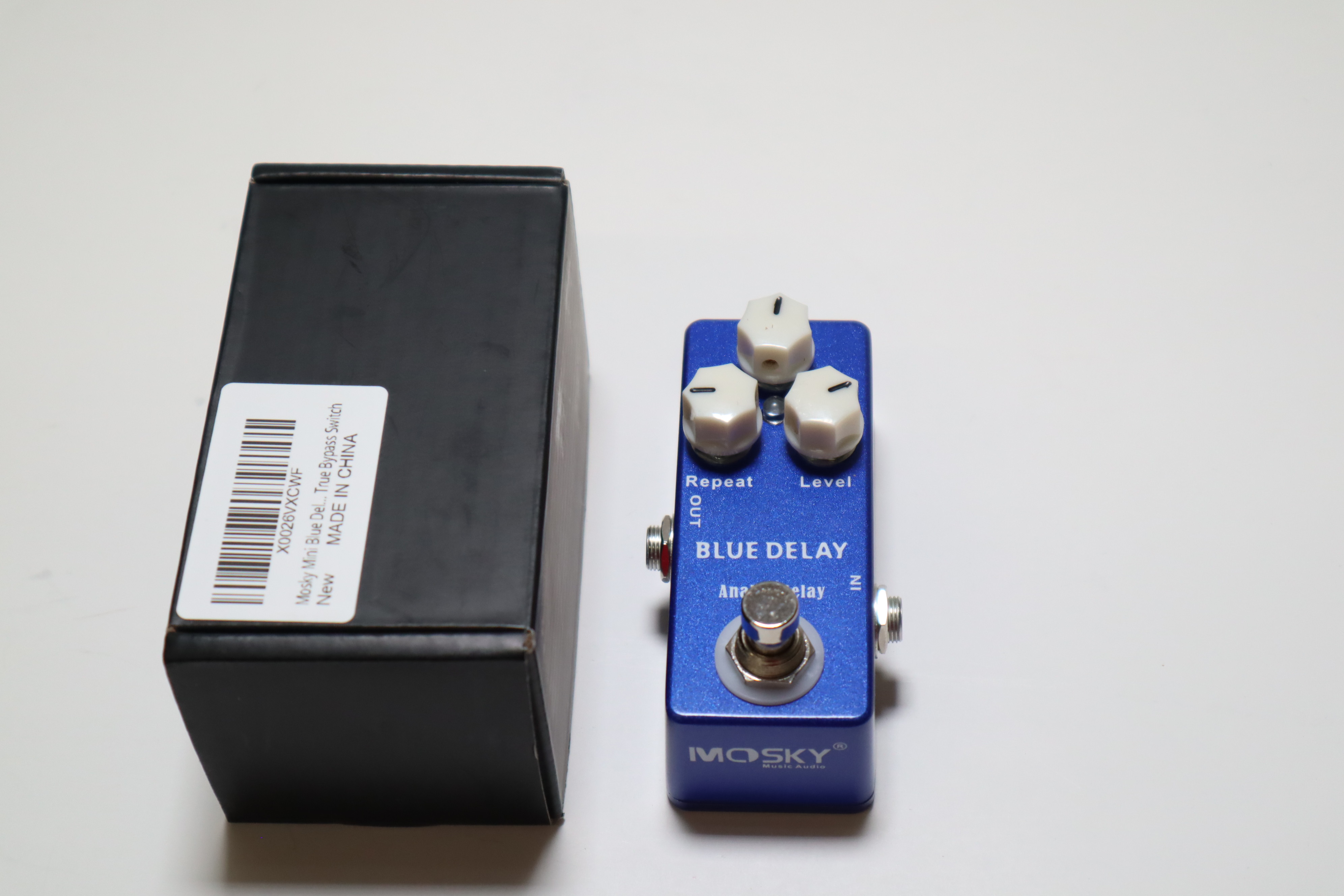 Mosky Blue Delay Guitar Effect Pedal With True Bypass Switch 9264