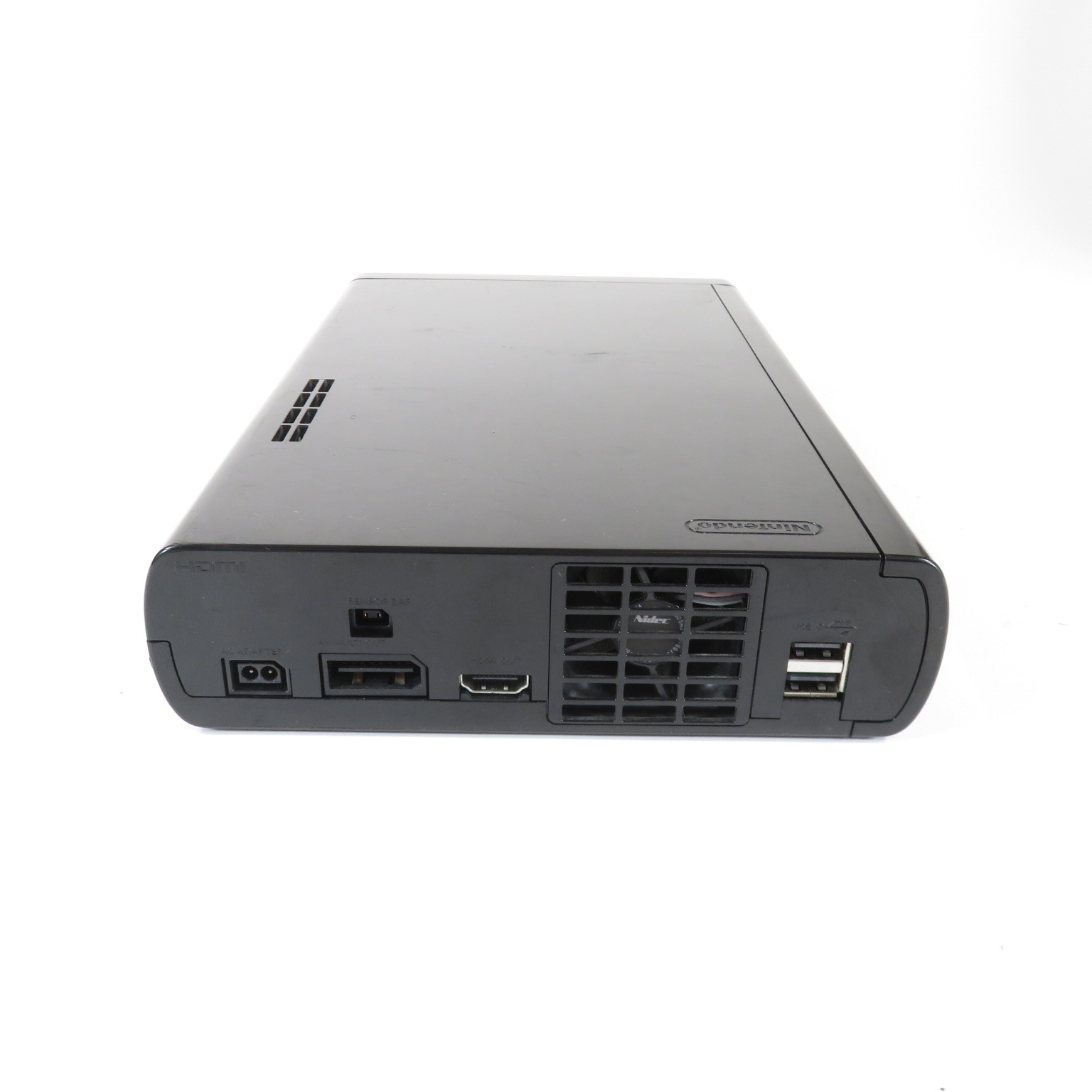 U Console Hardware Wii Wii U Console Back Nintendo Wii U