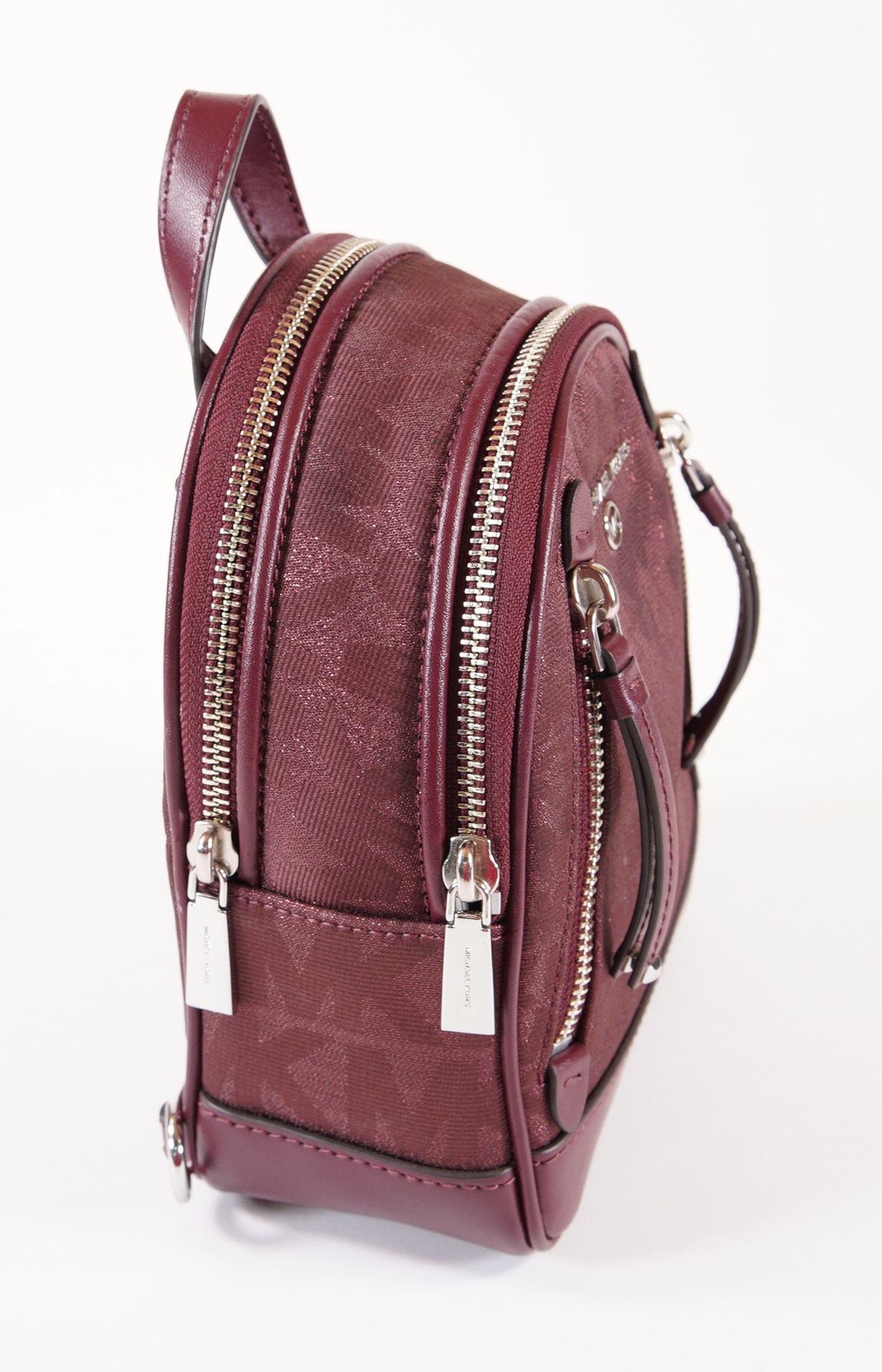 black leather backpack with zippers Montana Backpack | Black/Brushed Gold Red Zip