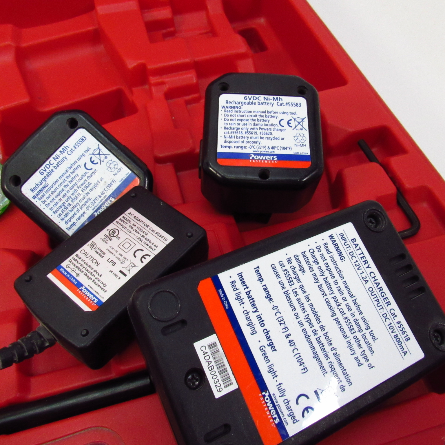 Powers Fasteners TIC5 DT Trackit GasFastening Nailer System 3364