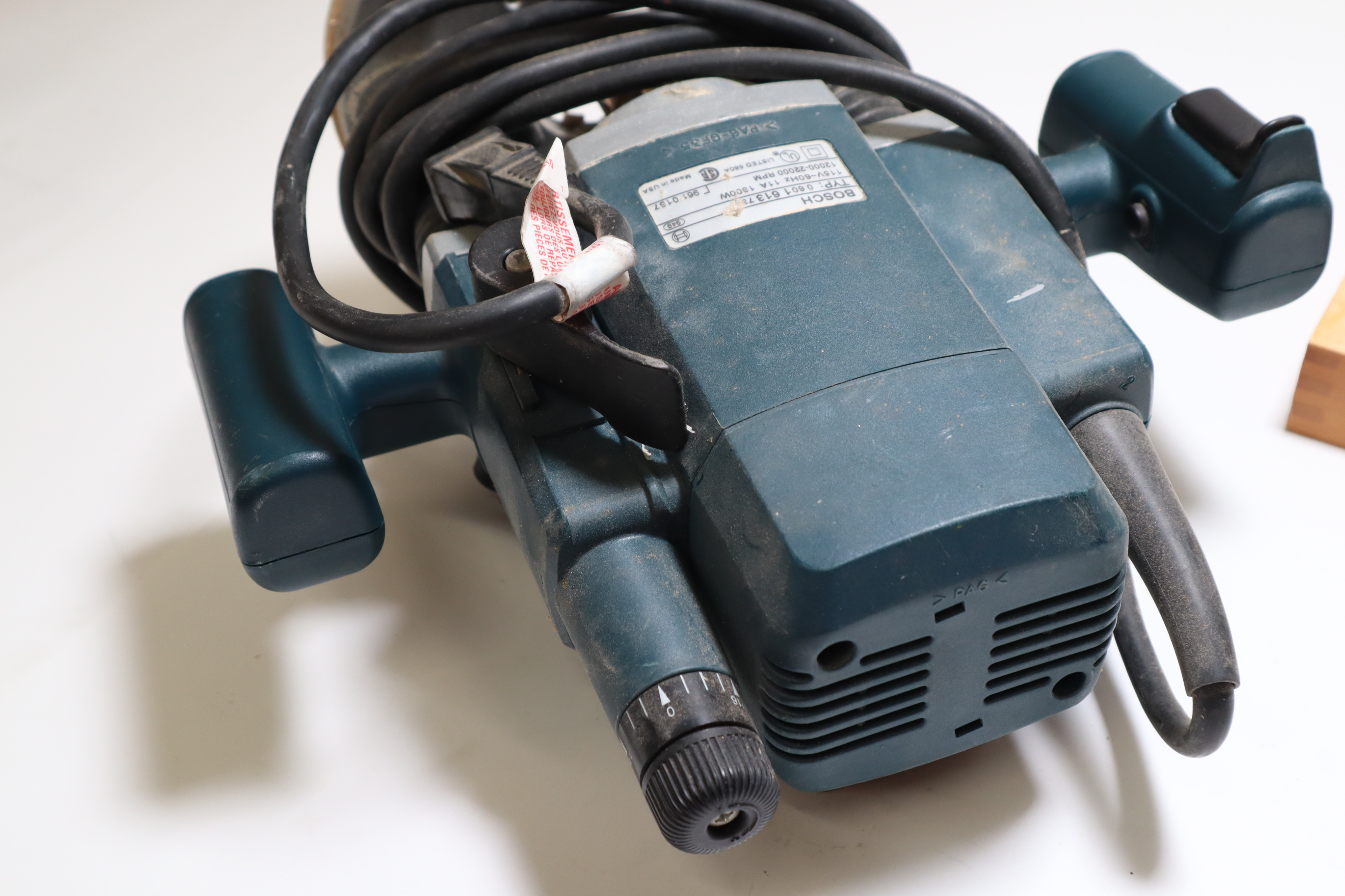BOSCH 1613EVS Plunge Router 110V Corded Bit Set Bundle