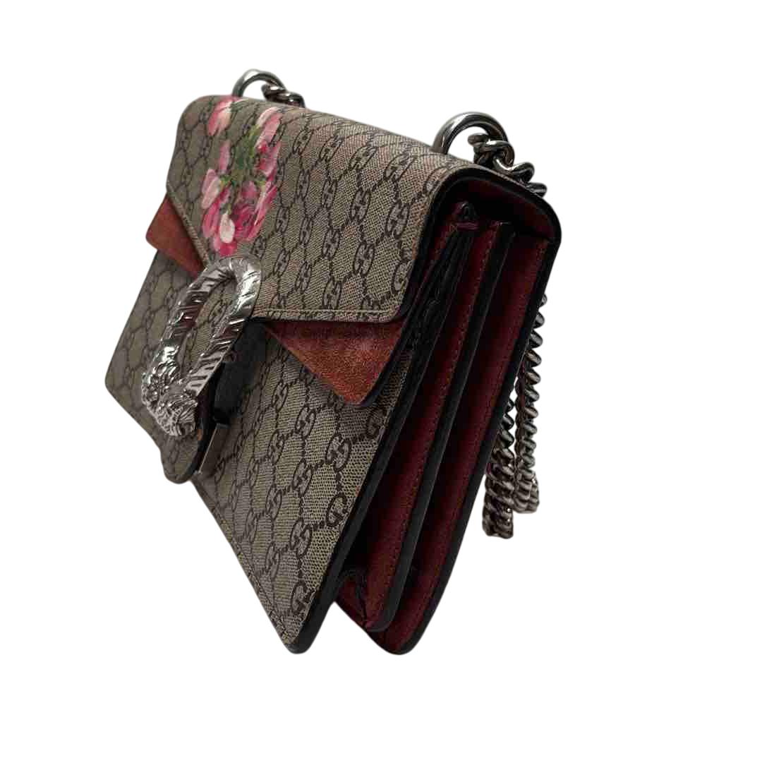 Gucci Dionysus GG Supreme Blooms Mini Shoulder Bag