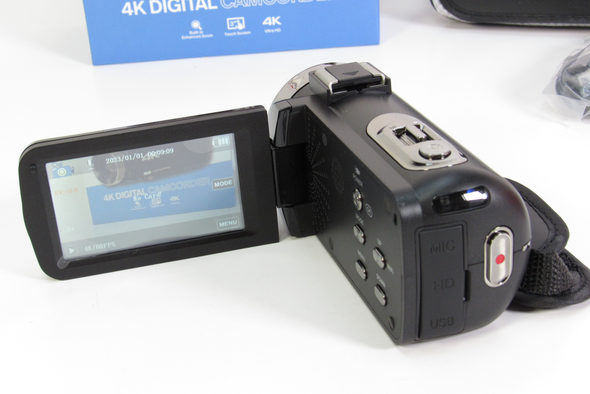 Polaroid ID995HD-BLK 4K 18x Zoom 56MP Digital Compact Handheld