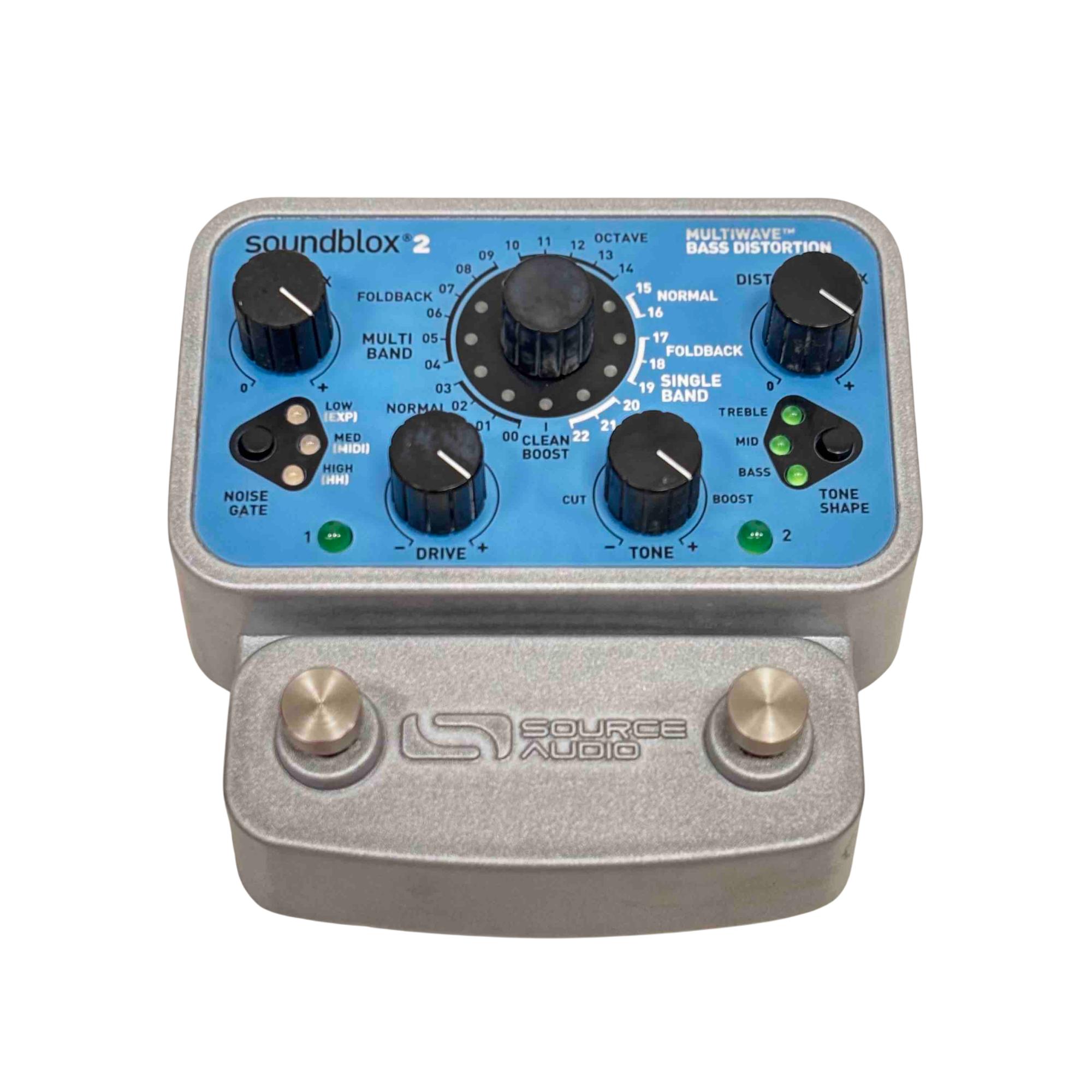 Source Audio Soundblox 2 Multiwave Bass Distortion Pedal