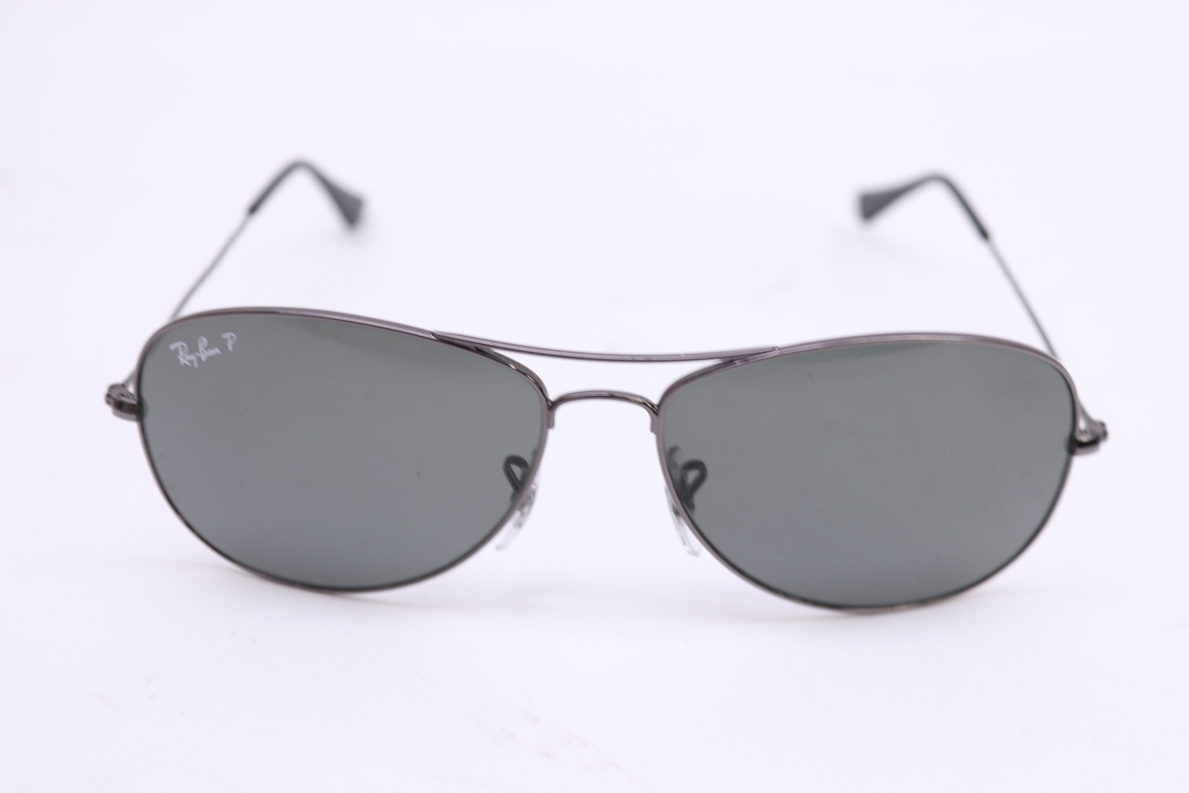 Ray-Ban RB3362 Cockpit Aviator Sunglasses - Polished Gunmetal