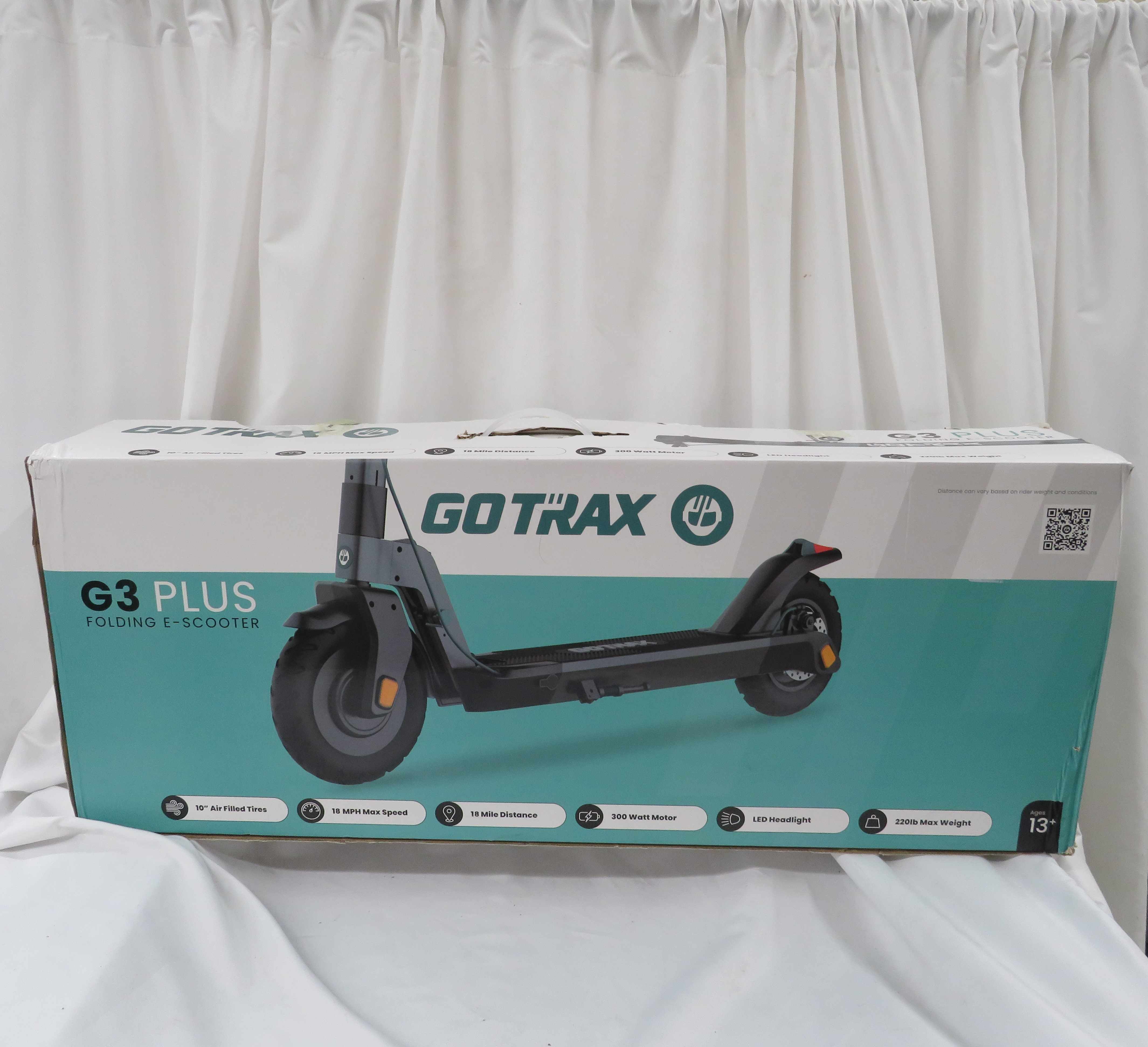 GOTRAX G3 Plus Folding Electric Scooter