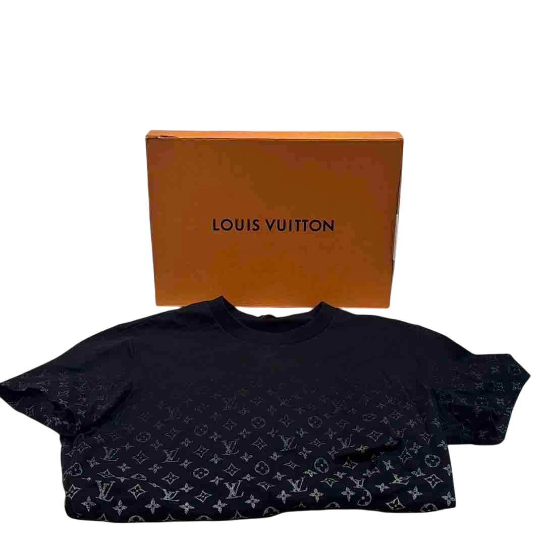 Louis Vuitton ブラック Tシャツ 美品】LOUIS VUITTON ブラック Tシャツ - メルカリ
