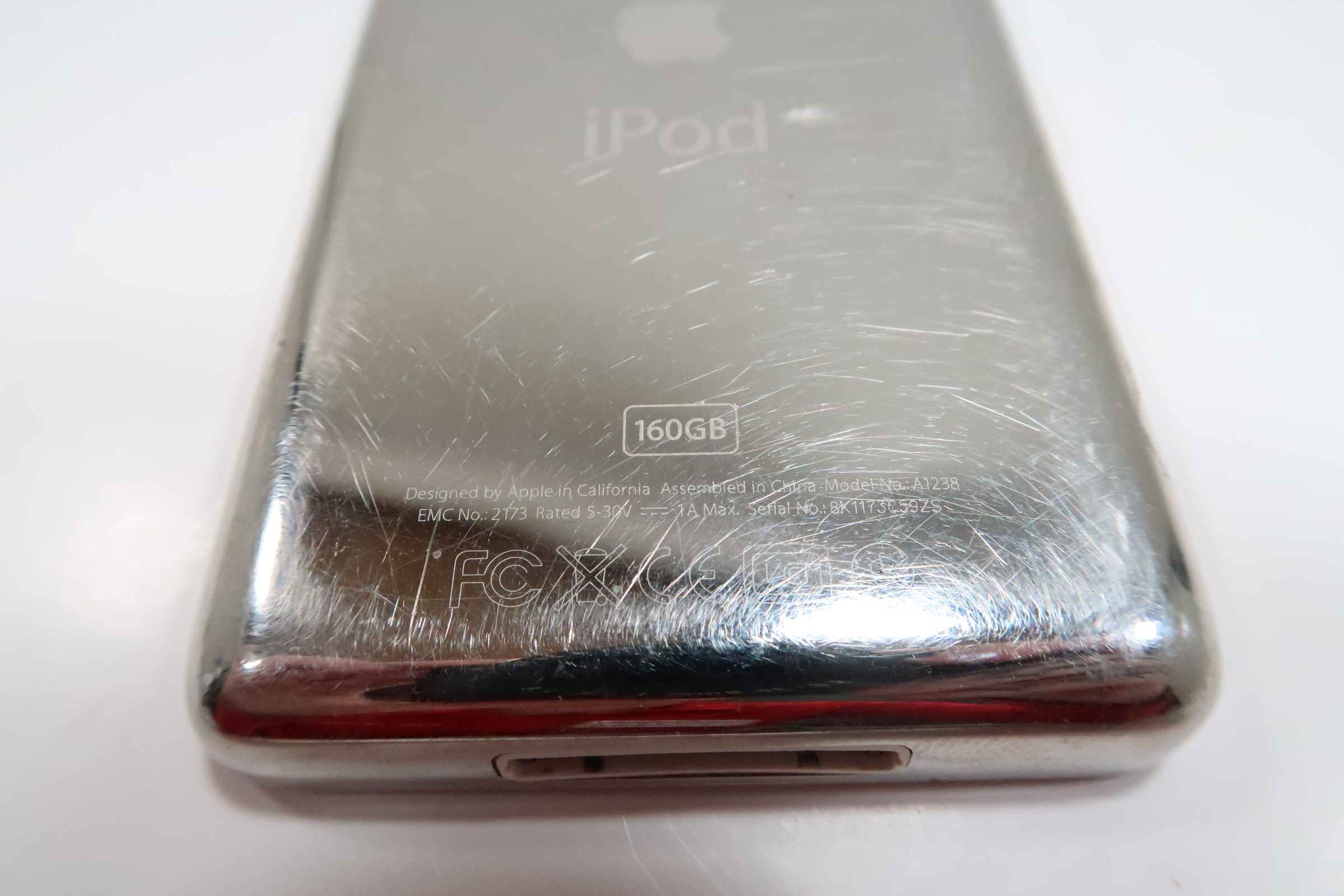 Apple iPod Classic 160GB A1238 (Late 2009) - Silver 8224