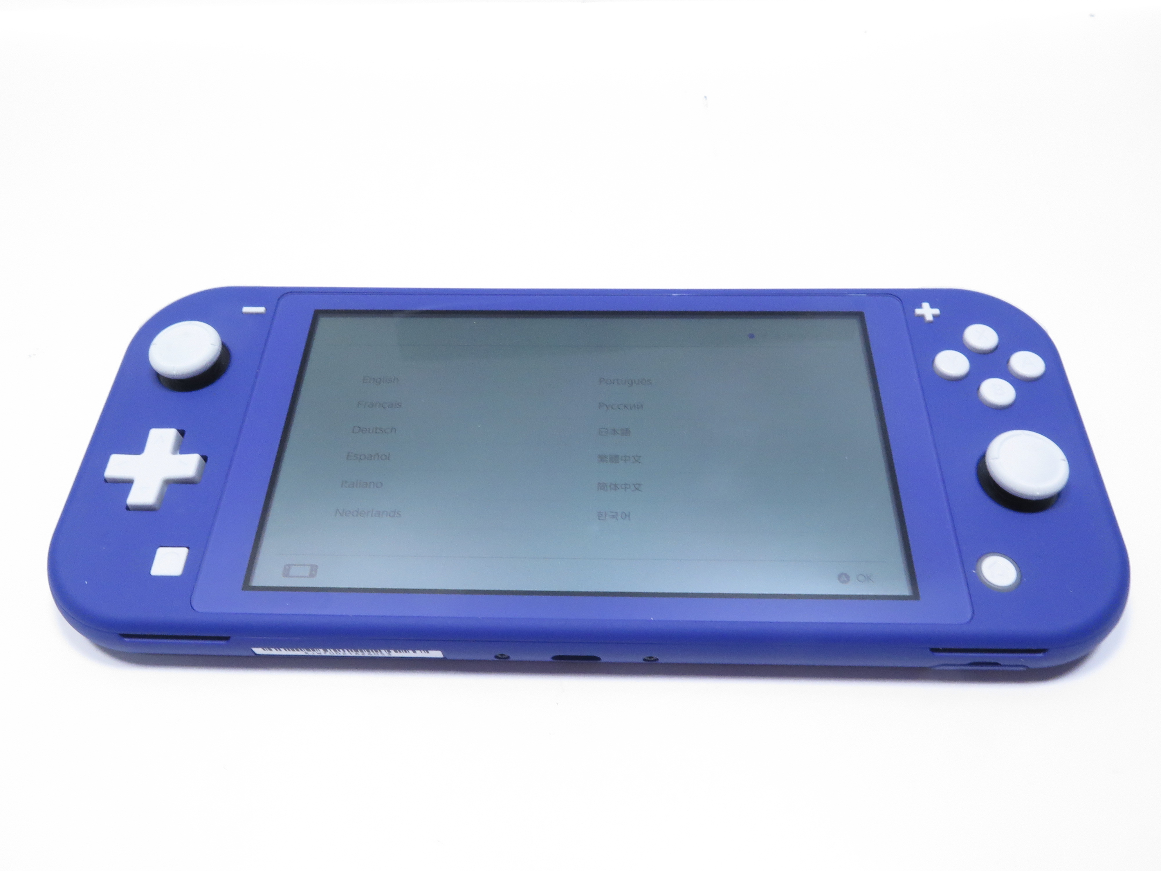 Nintendo HDH-001 Switch Lite Handheld Video Game Console - Blue 8051