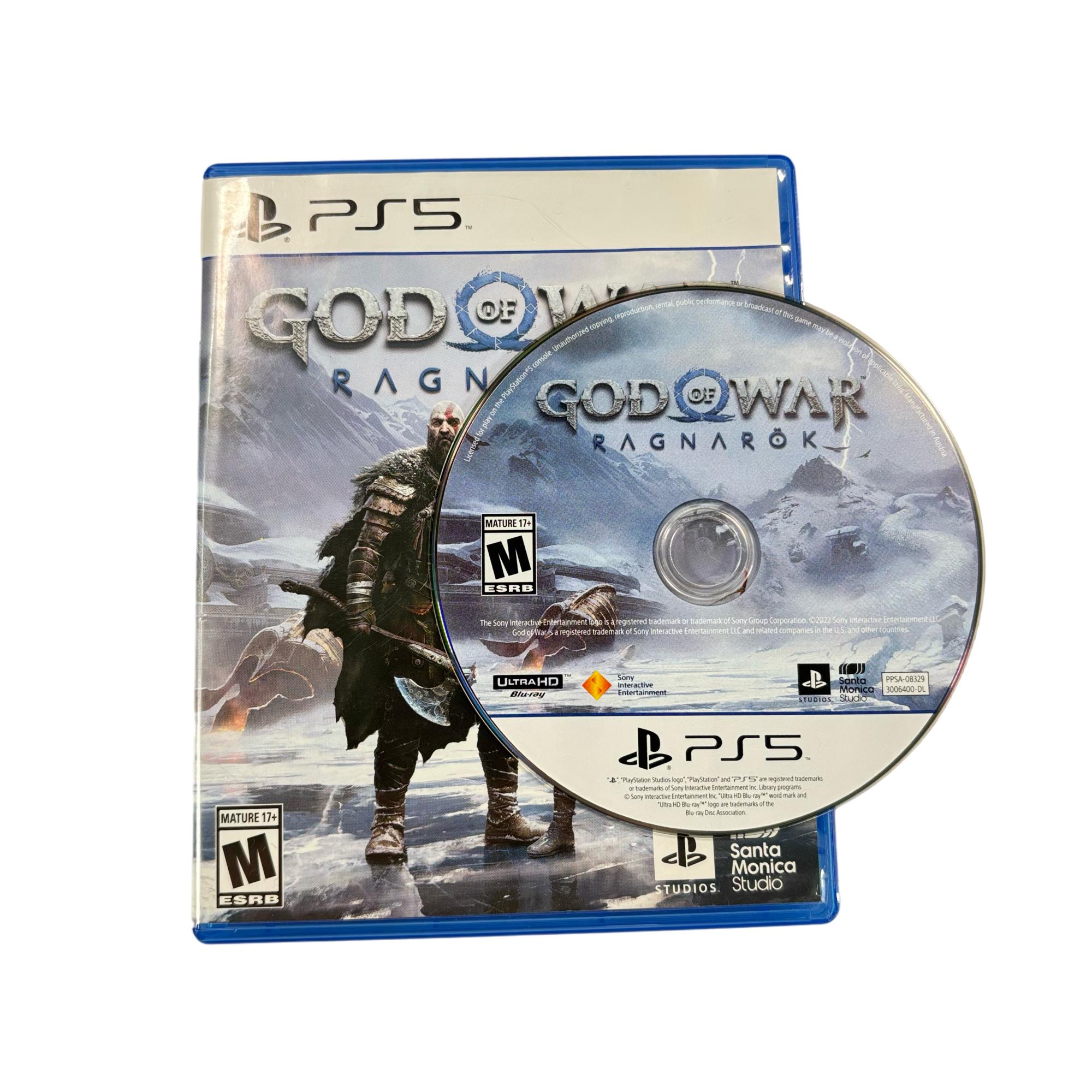 God Of War Ragnarok Video Game for the Sony PlayStation