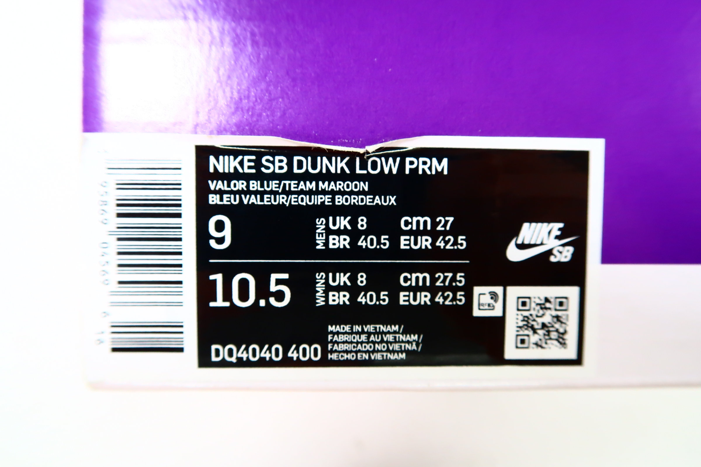 Nike SB Dunk Low Philadelphia Phillies DQ4040-400 Men's Size