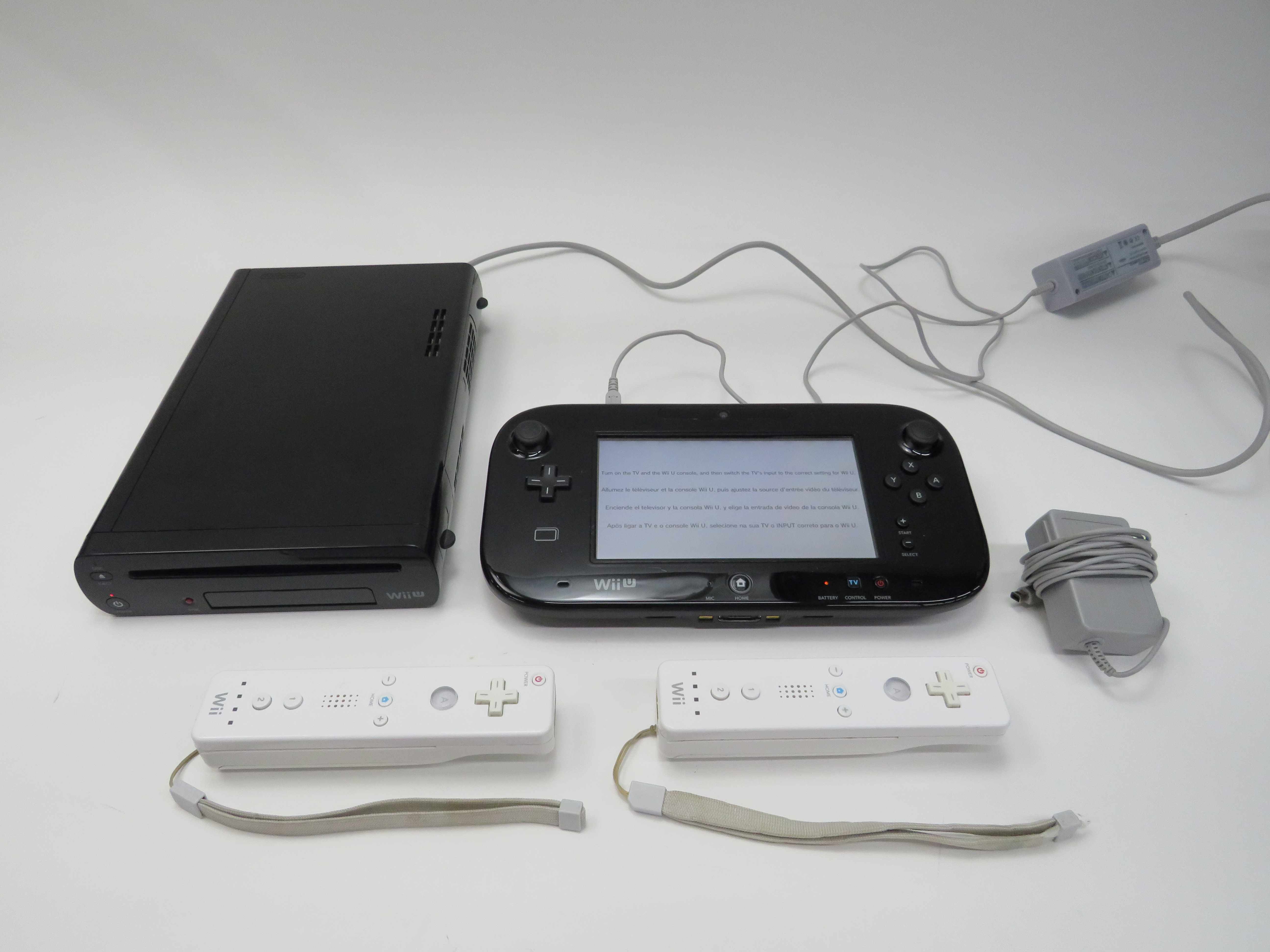 Nintendo Wii U Deluxe Edition 32GB Video Gaming Home Console WUP101(02)