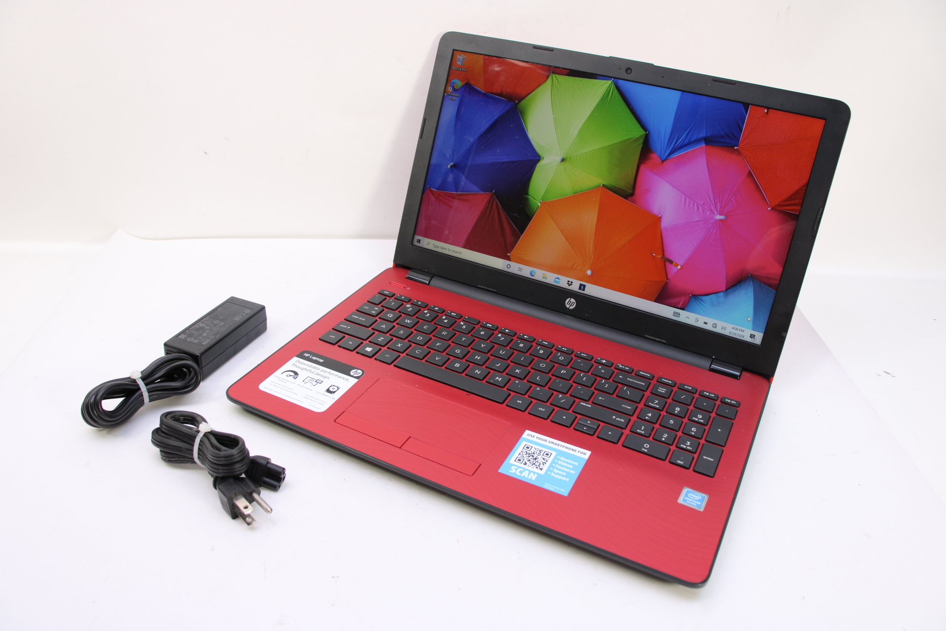 Intel Pentium Windows 10 Laptop 500gb HP 15-BS244WM