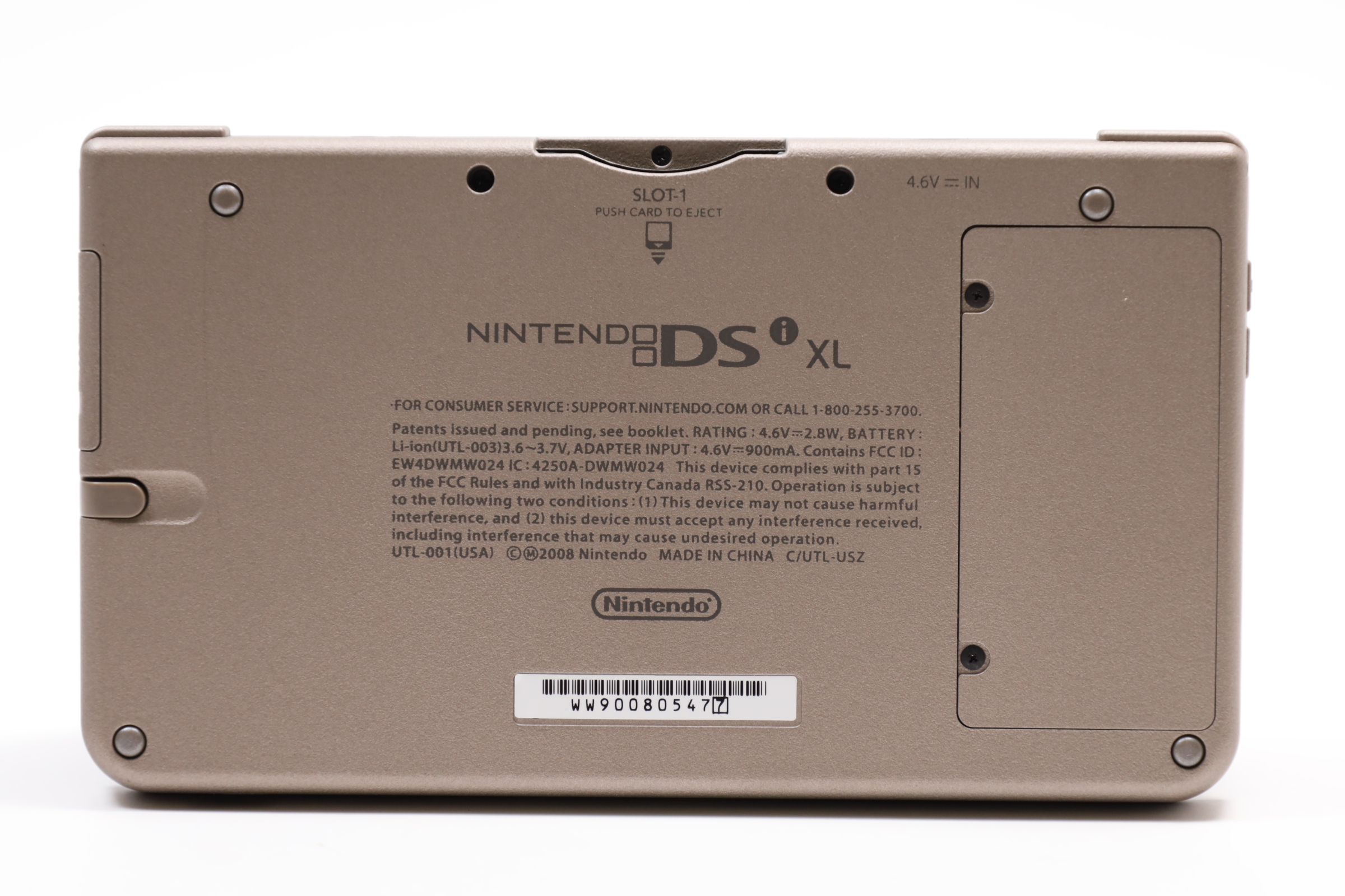 Nintendo DSi XL UTL-001 Dual-Screen Handheld Video Game Console - Bronze