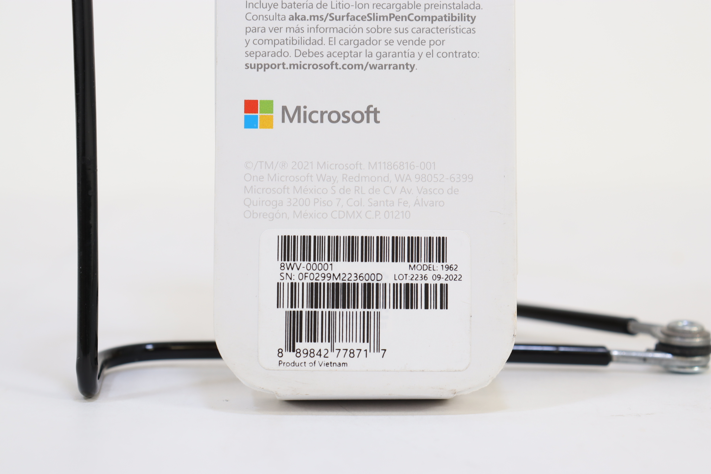 Microsoft Surface Slim Pen 2 1962 - Matte Black - Slim Pen
