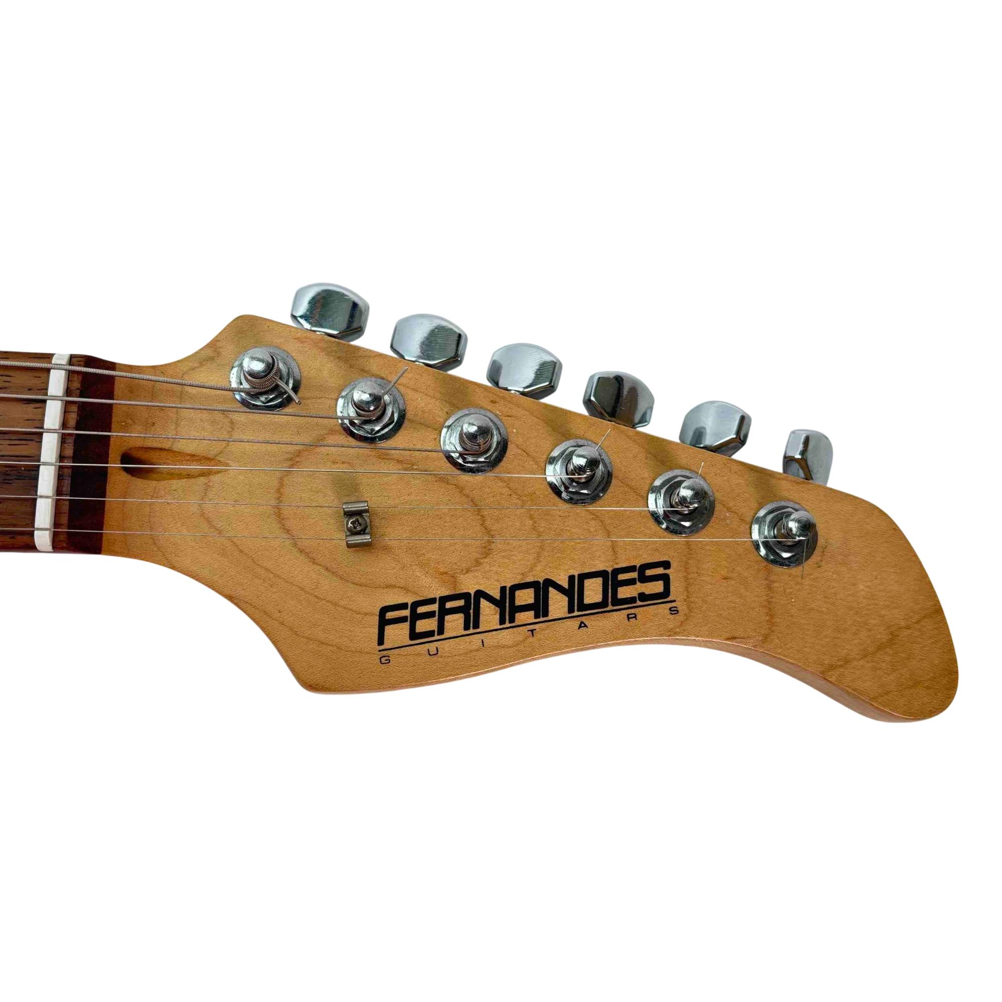 Fernandes FG05092290 Right-Handed Stratocaster Electric Guitar - Black