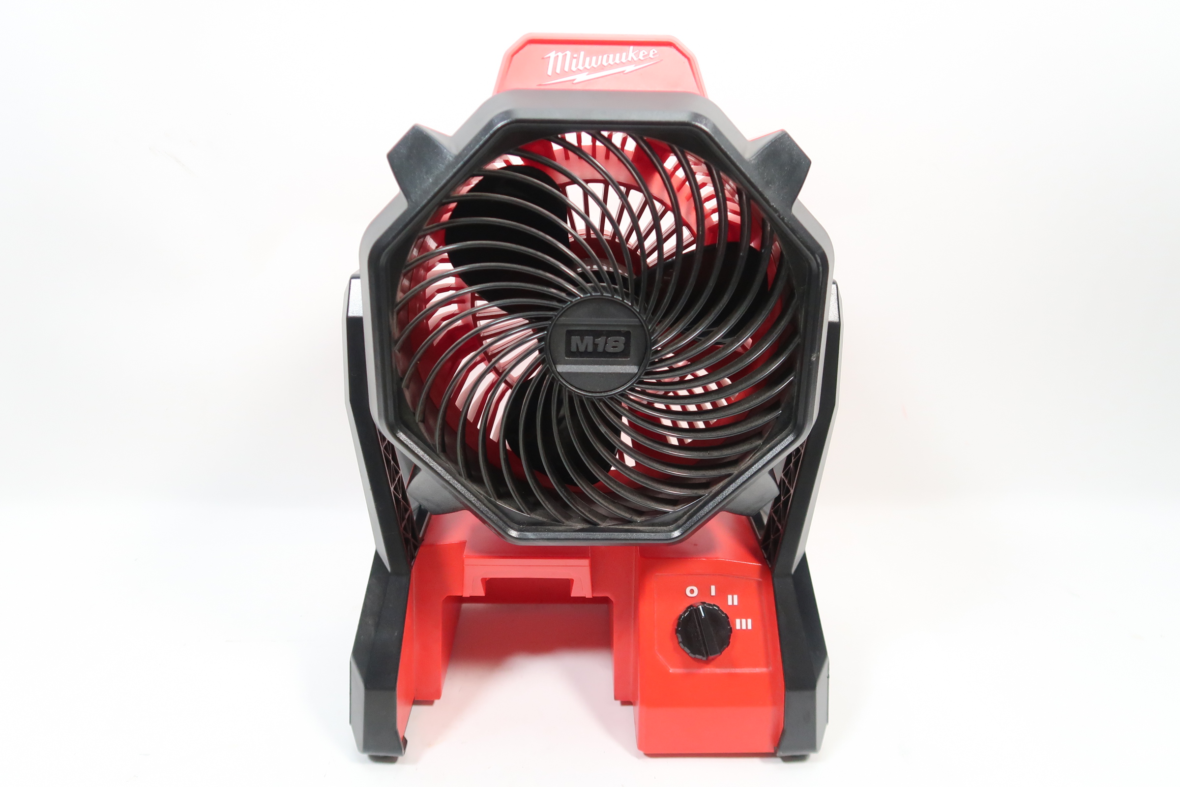 Milwaukee 0886 20 M18 18 Volt Lithium Ion Cordless Jobsite Fan