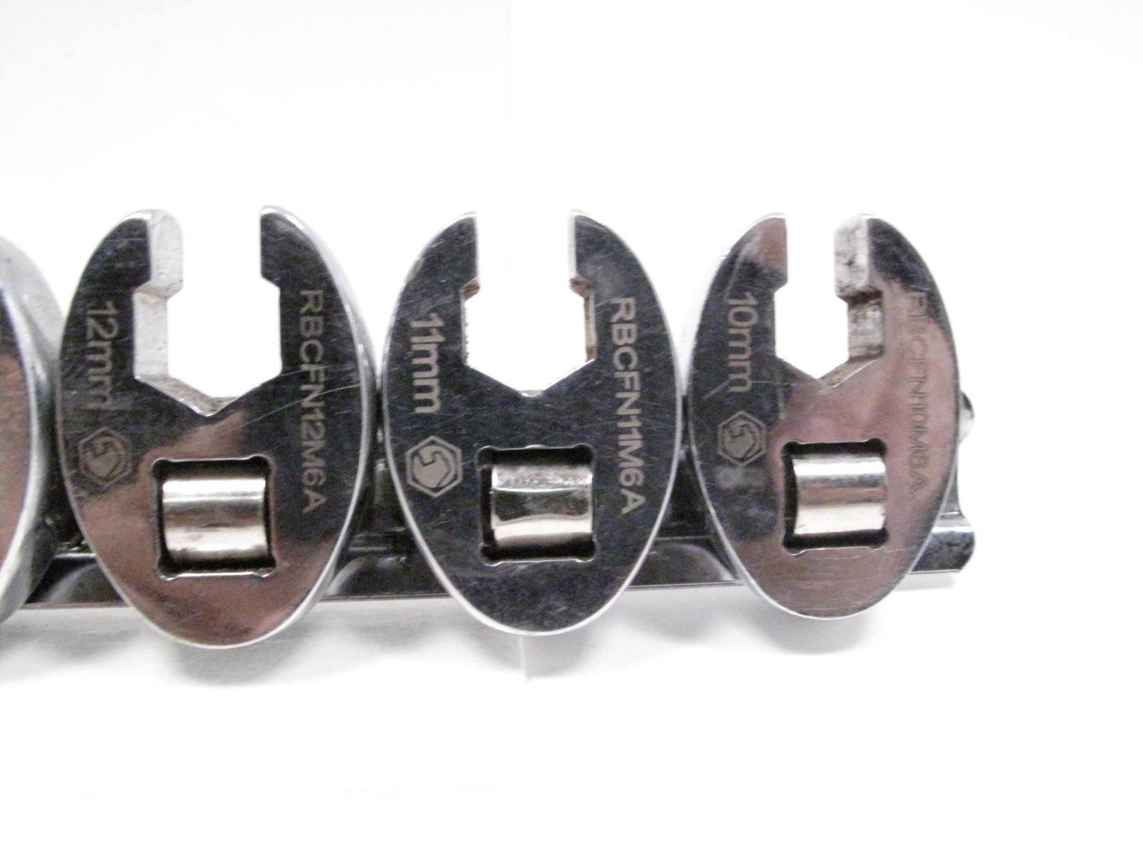 Matco SRBCFNM10C Metric 10 Piece3/8" Flare Nut Crowfoot Set