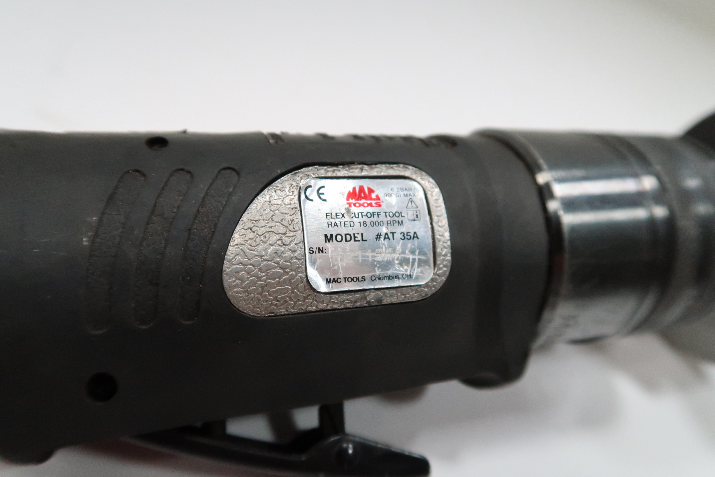 Mac Tools AT35A Flex Head Air Tool Pneumatic Flexible Pivoting Cut