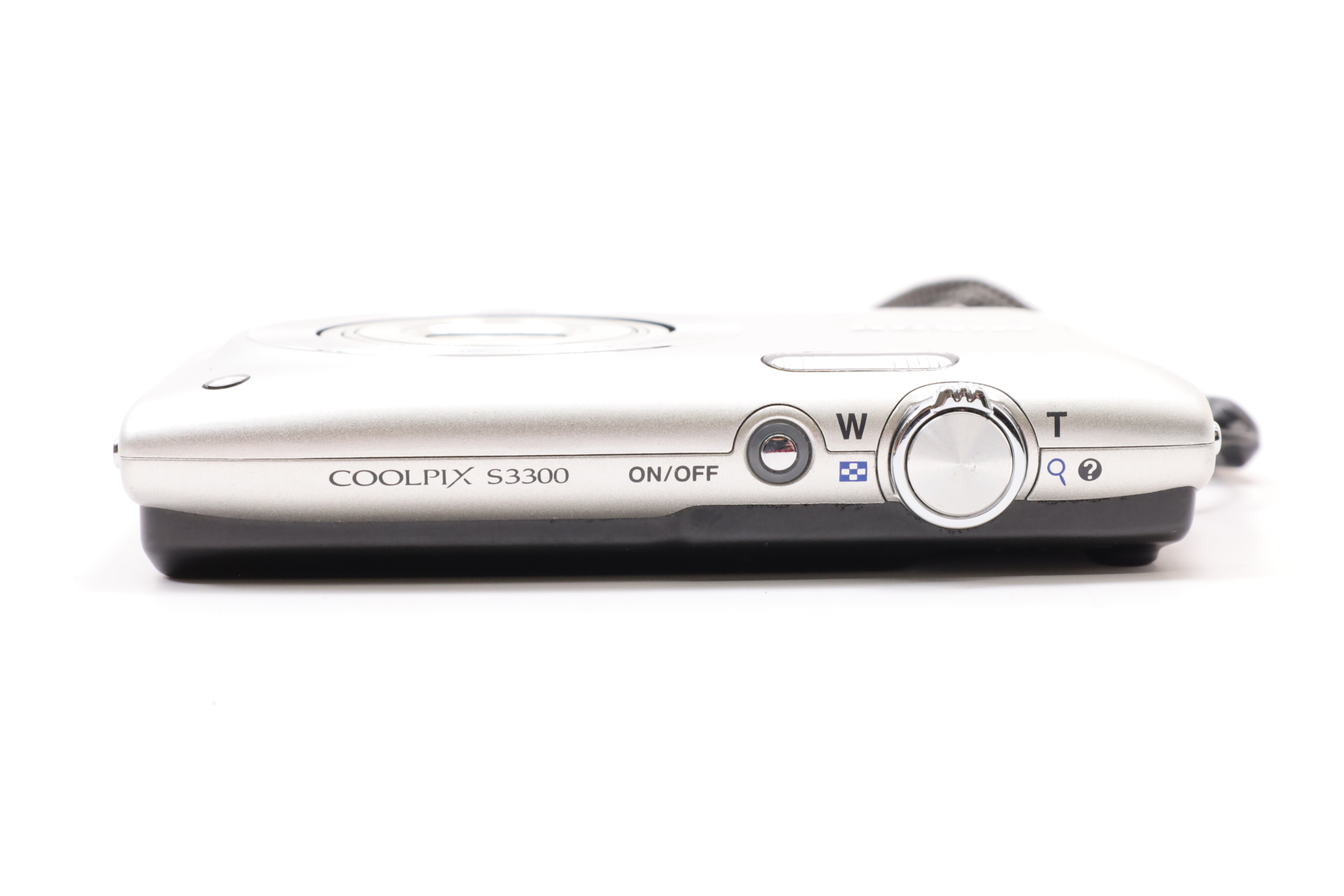 Nikon COOLPIX S3300 16MP Compact Digital Camera - Silver