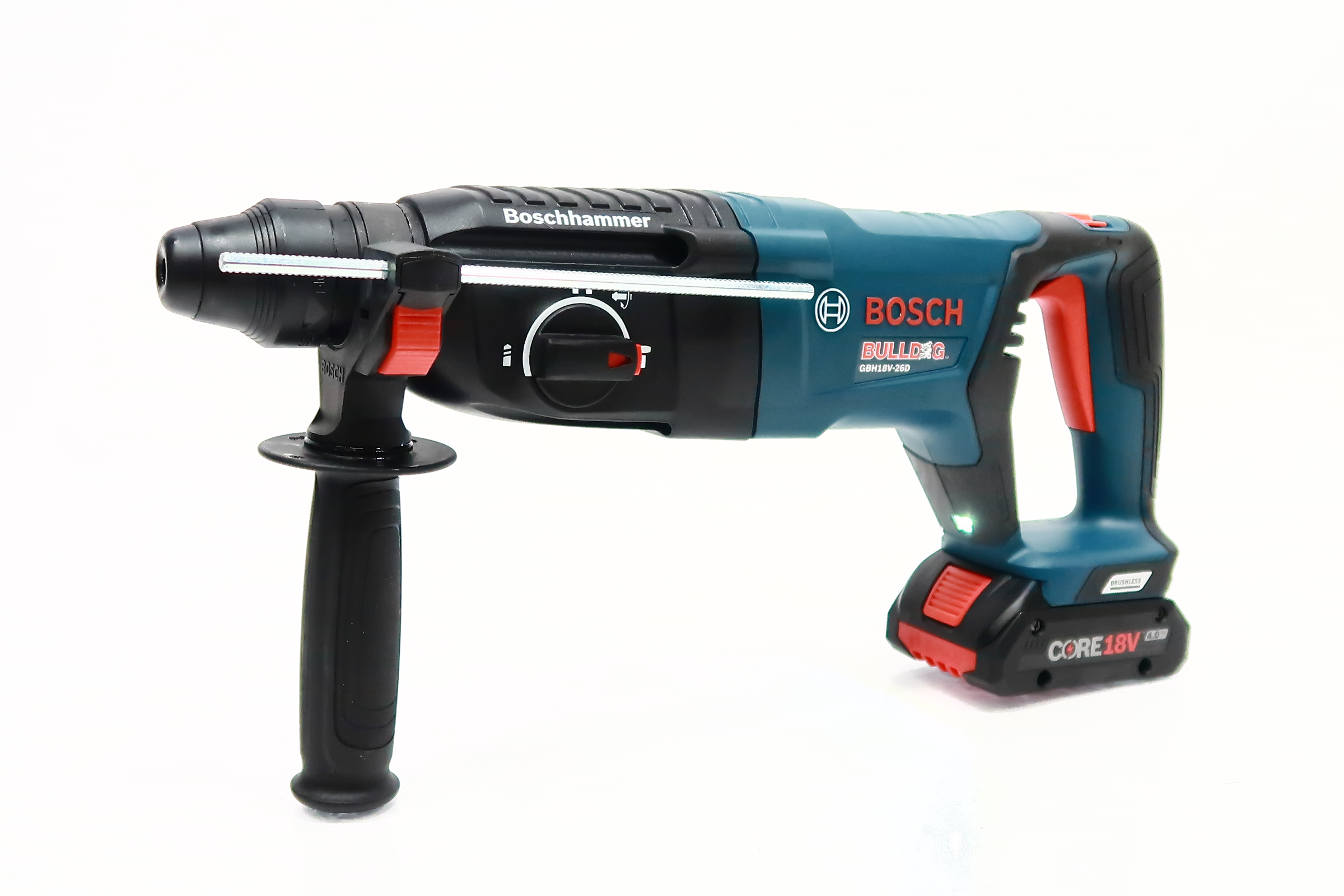 Bosch 18V EC Brushless SDS-plus Bulldog 1" Rotary Hammer Kit (GBH18V ...