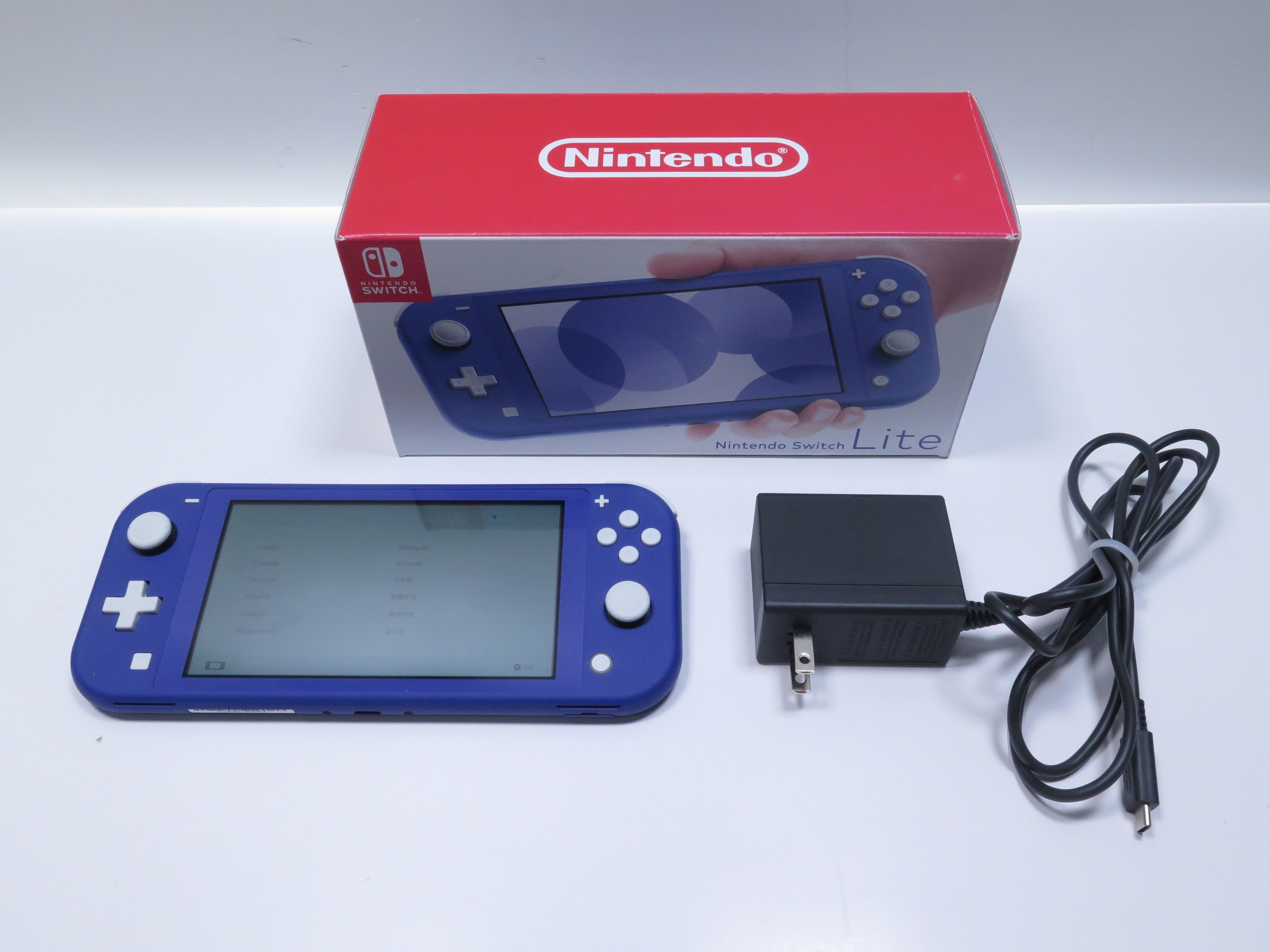 nintendo switch lite hdh 001 handheld console 32gb blue