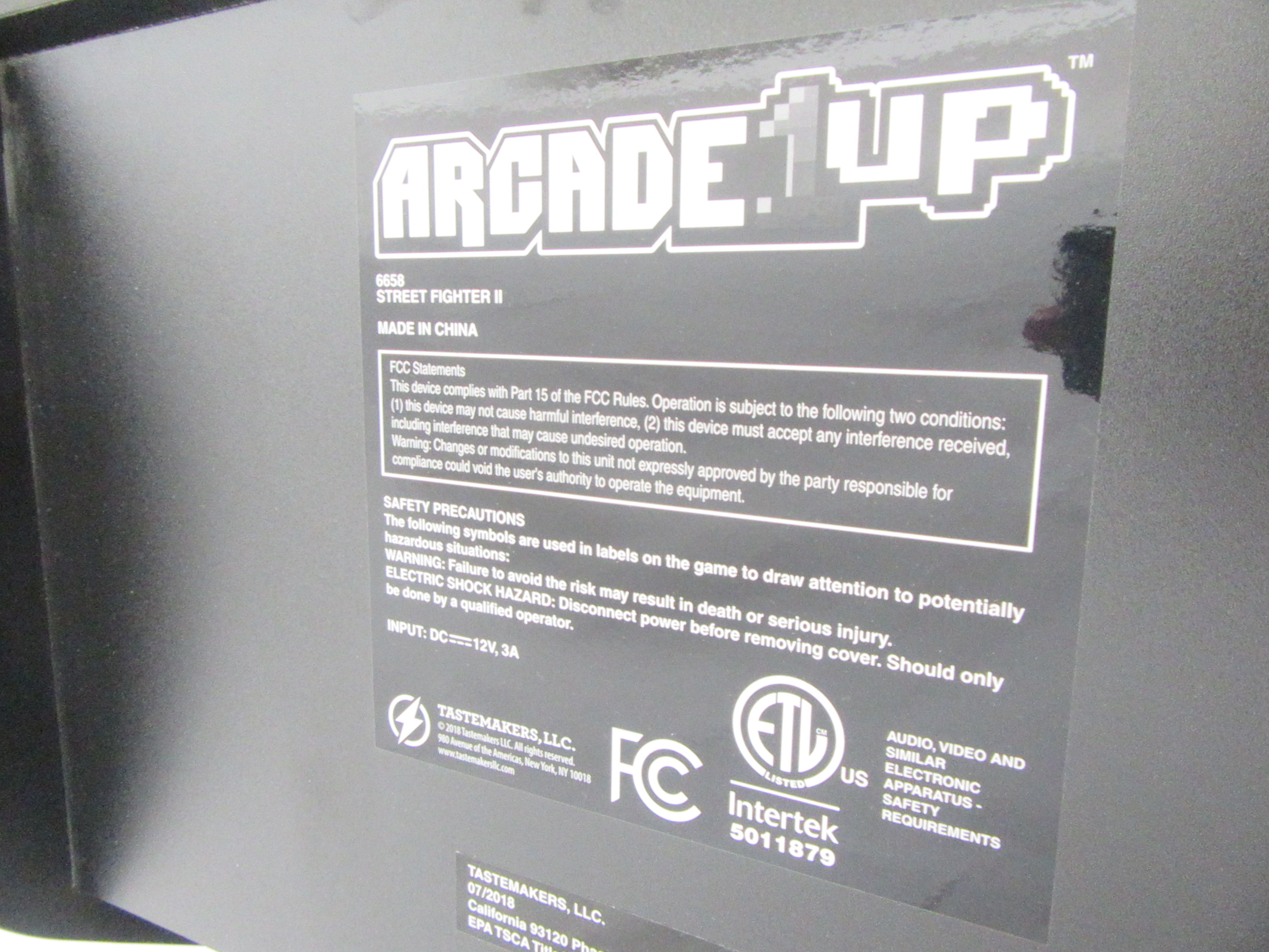 Arcade 1Up Street Fighter II Champion Edition Video Game