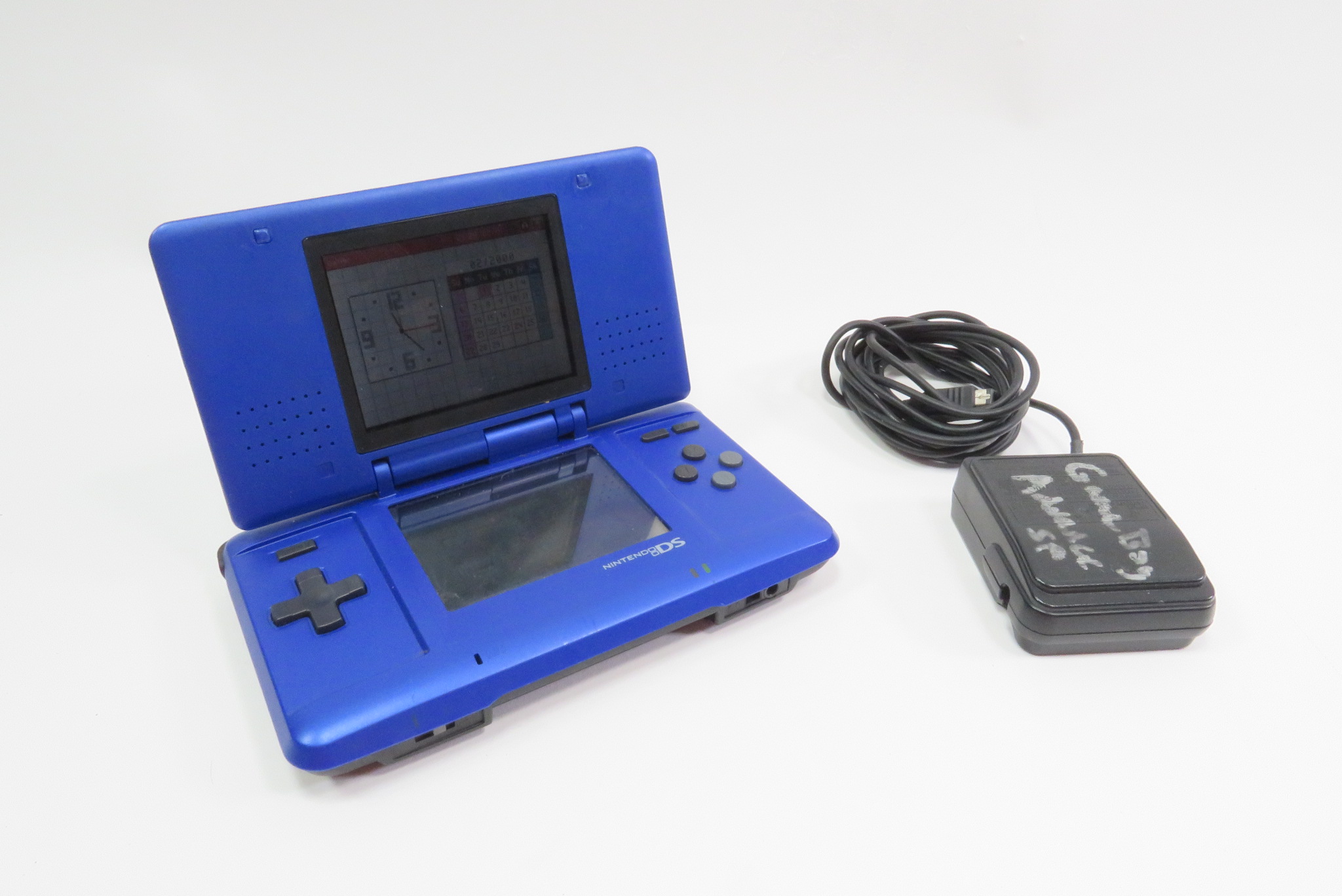 Nintendo DS Original NTR-001 Cobalt Blue Handheld Console w/ charger VGC cheapest