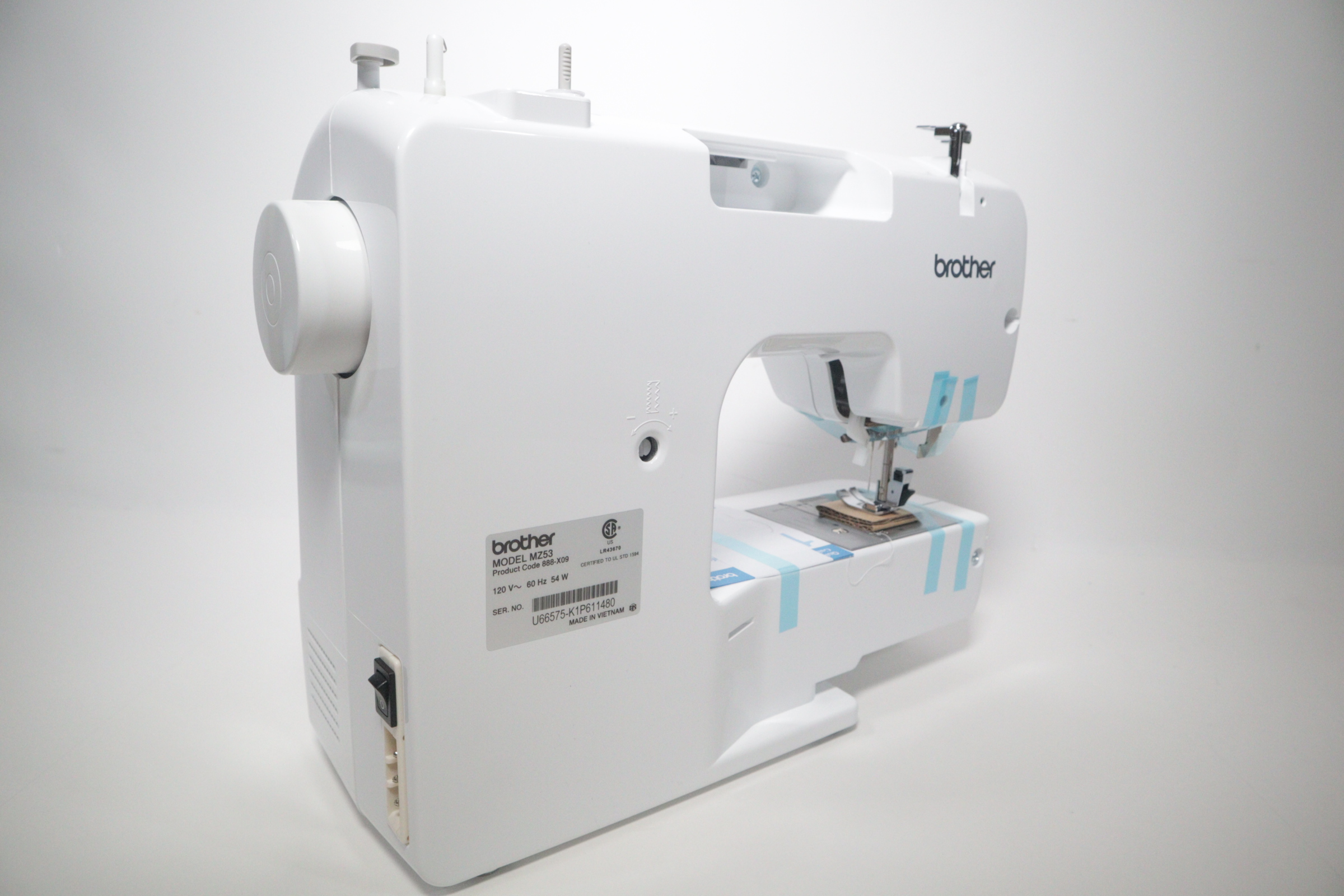 Brother MZ53 Lightweight Mechanical Sewing Machine 1480 / 53 Built