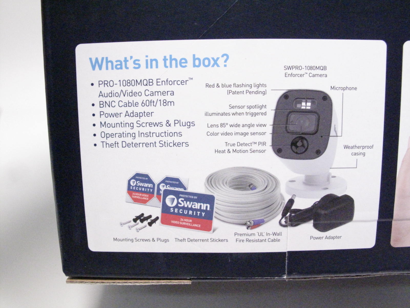 Swann Enforcer SWPRO-1080MQB Wired Security Camera Kit HD 1080p