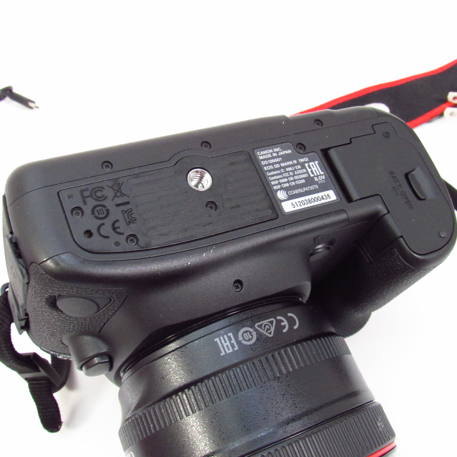 Canon EOS 5D Mark IV DS126601 30.4MP Full-Frame Digital SLR Camera 50mm Lens Kit
