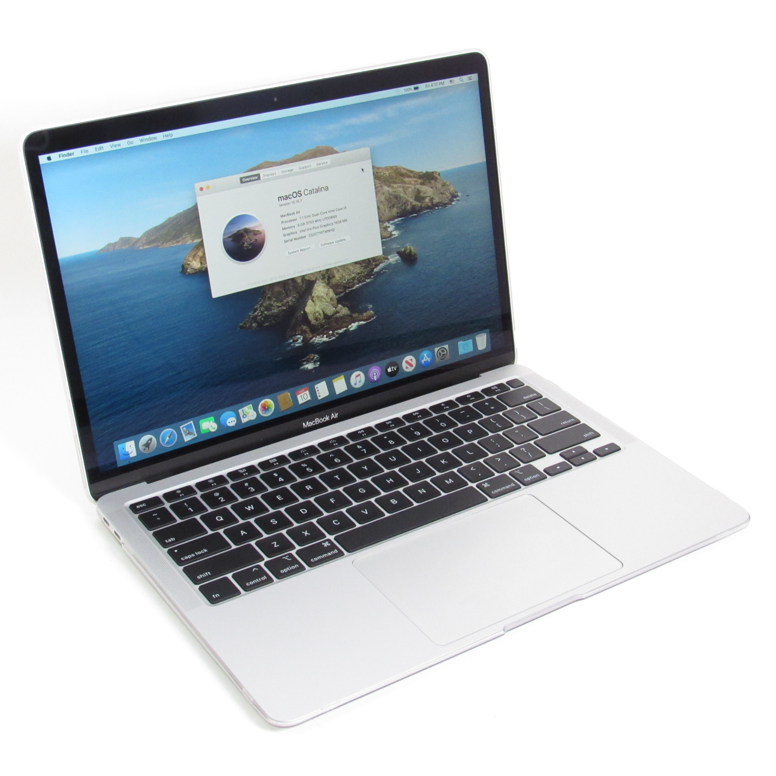 Apple MacBook Air 2020 MWTK2LL/A Core i3-1000NG4 1.1GHz 8GB RAM