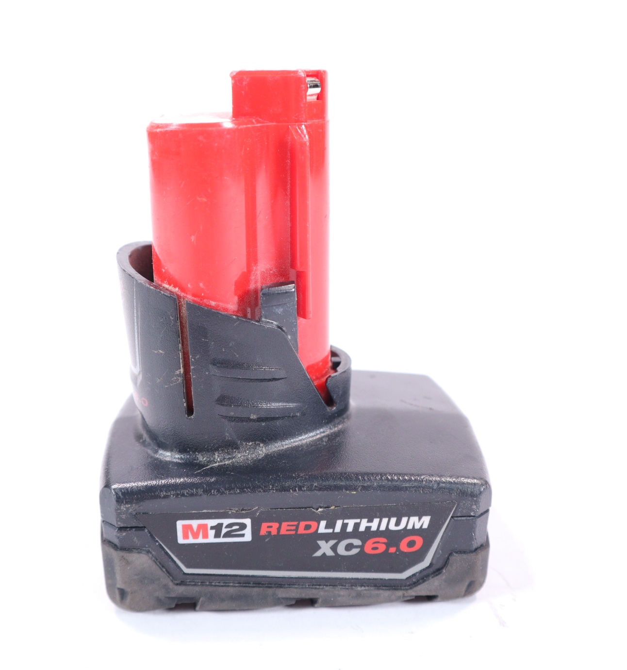 Milwaukee M12 12V 6.0 Ah Lithium-Ion Battery Pack – 48-11-2460 Red